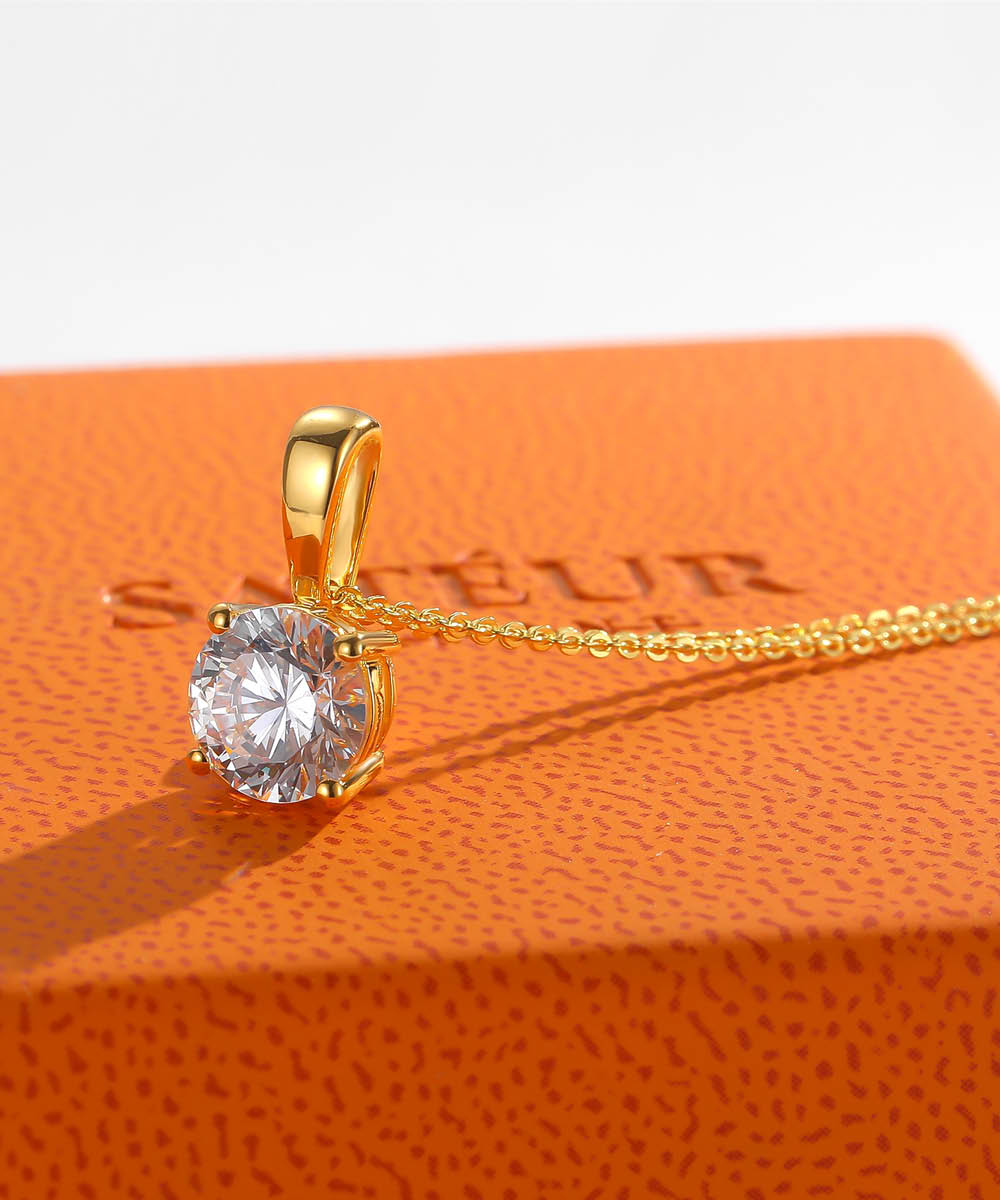 Satéur Elegancia Diamond Necklace™, 18K Gold