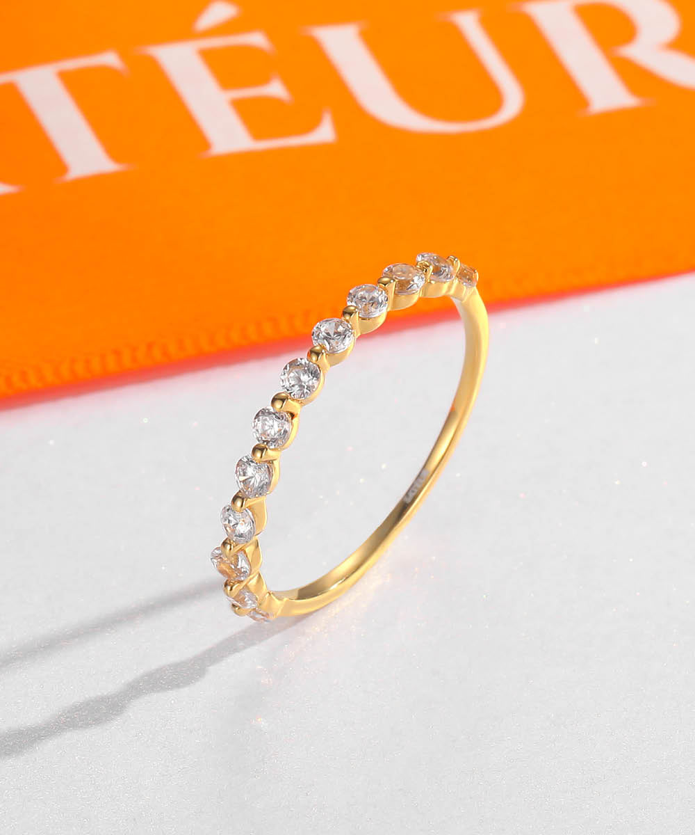 Satéur Aurous Gold Brillantezza 戒指™