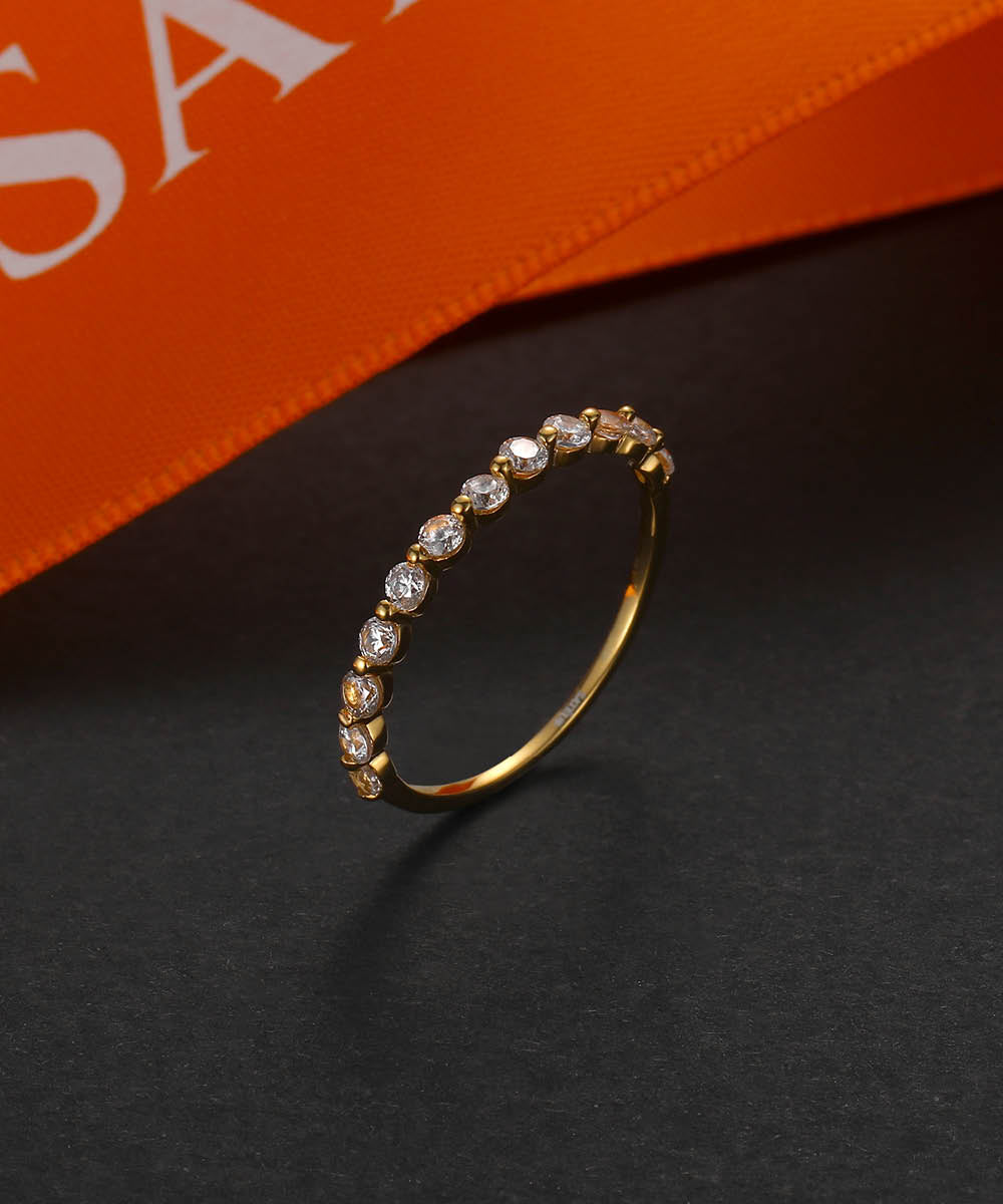Satéur Aurous Gold Brillantezza 戒指™