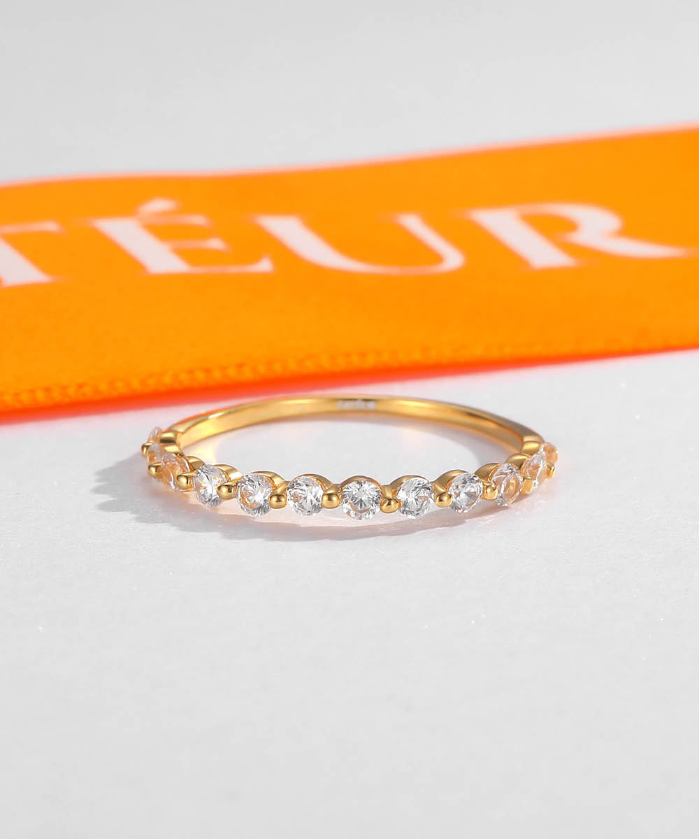 Satéur Aurous Gold Brillantezza 戒指™