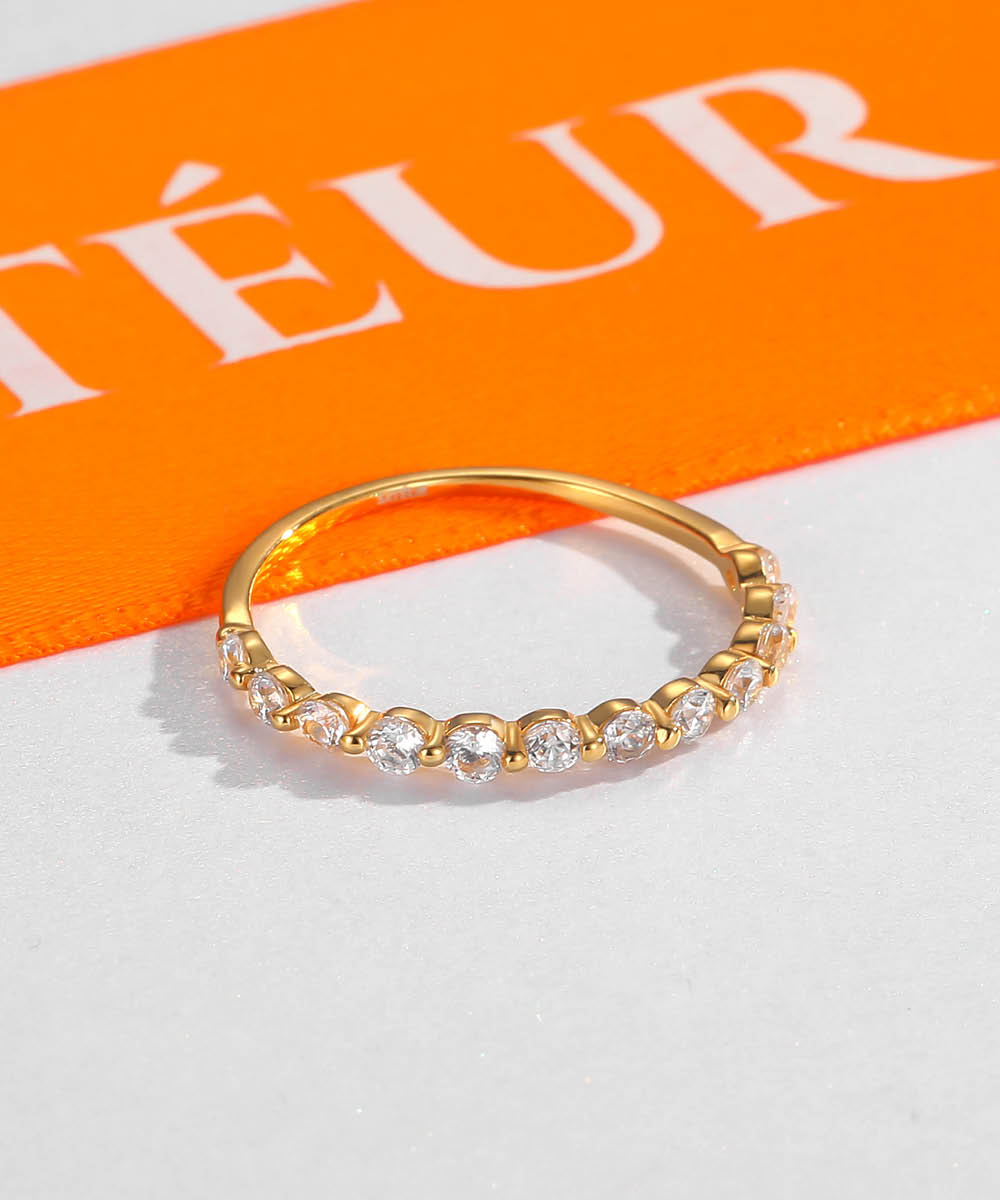 Satéur Aurous Gold Brillantezza 戒指™