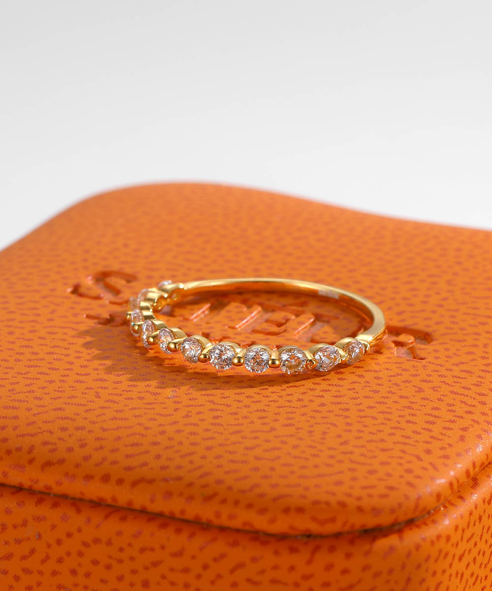 Satéur Aurous Gold Brillantezza 戒指™