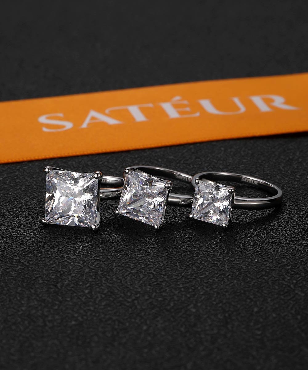 Satéur Adélaïde Diamond Ring™, 18K White Gold