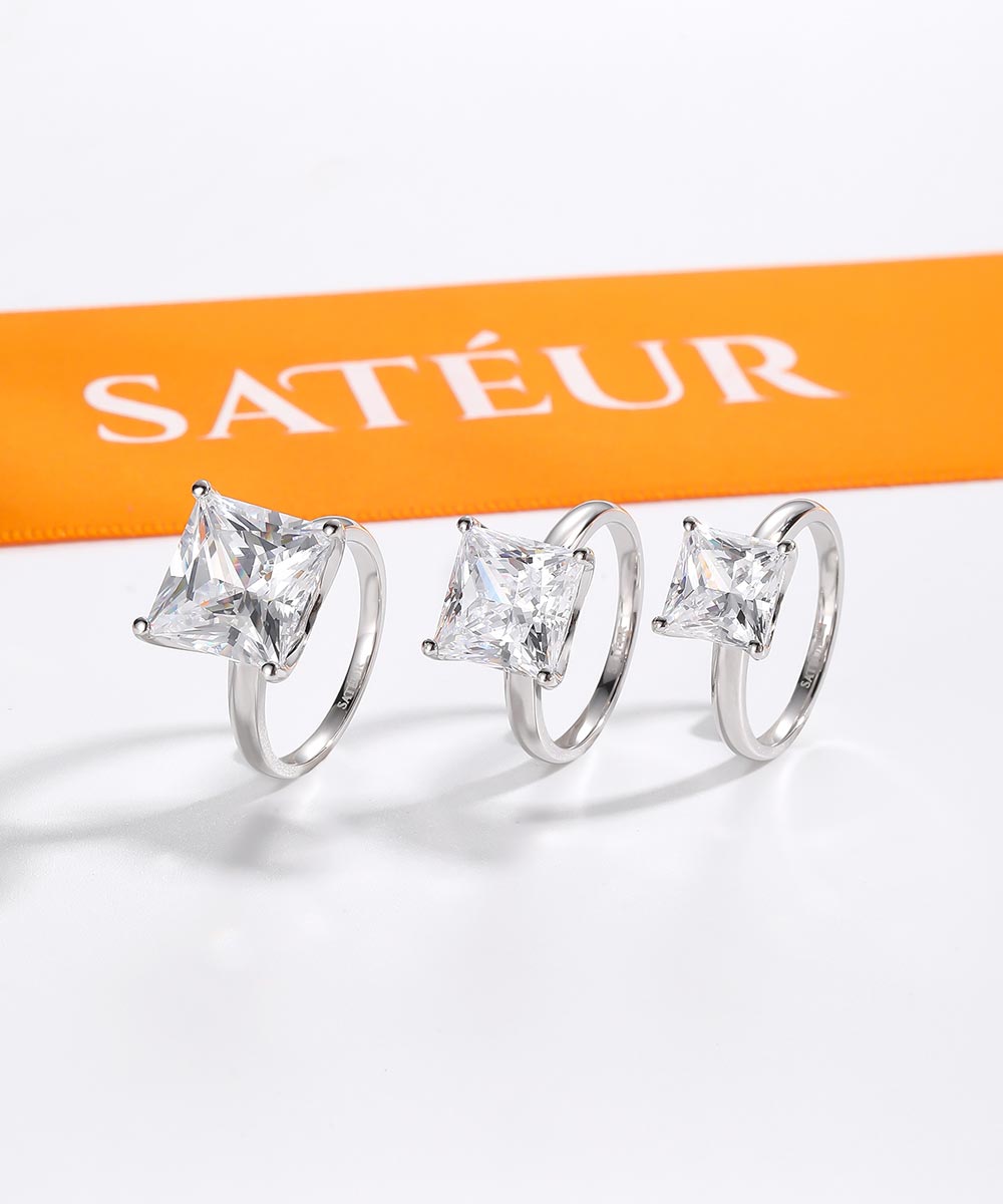Satéur Adélaïde Diamond Ring™, 18K White Gold