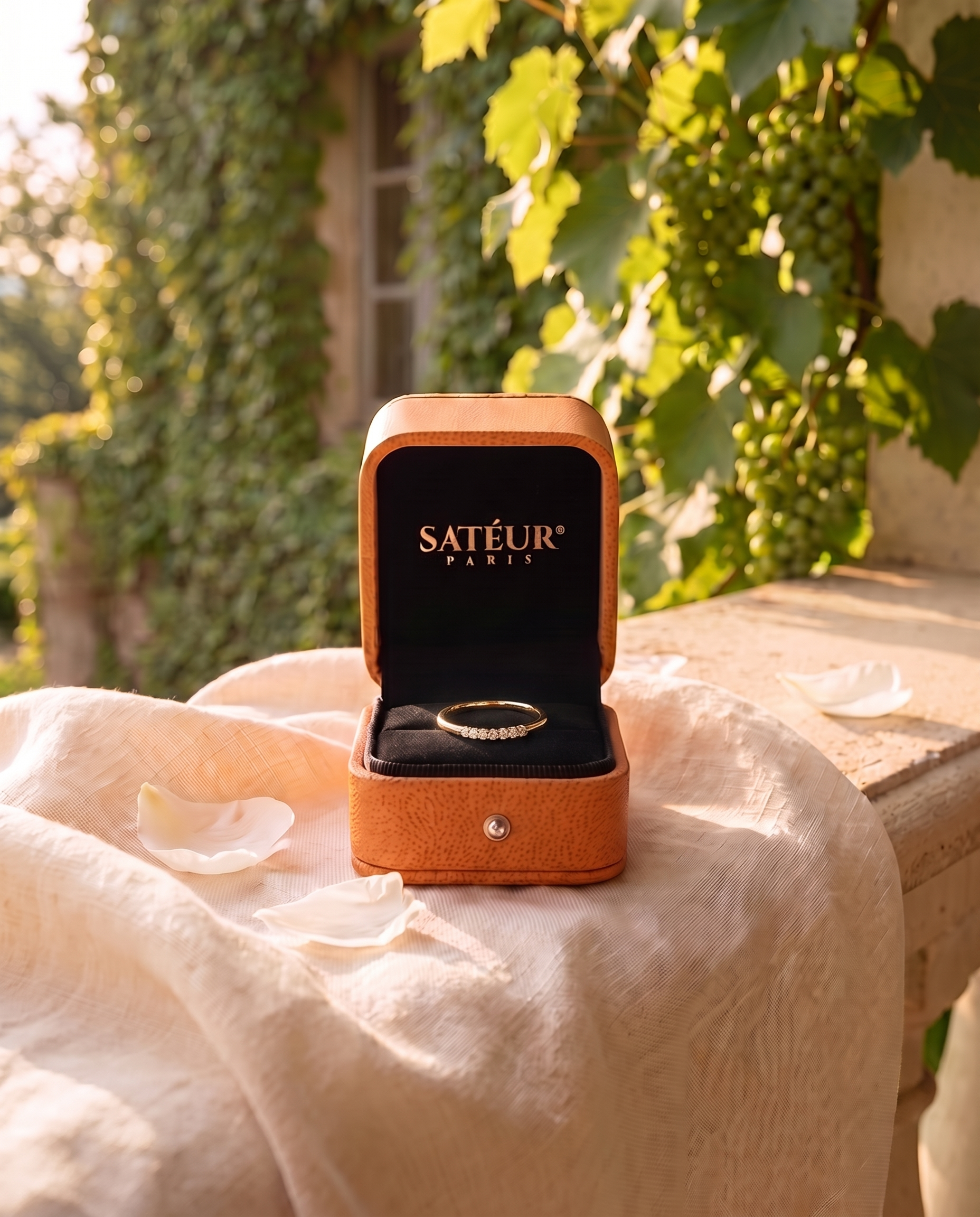 Satéur Allée Diamond Ring™, 10K Solid Gold — image 1