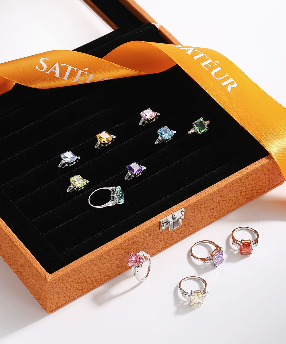 Satéur Colorée Snow Cut® Ring