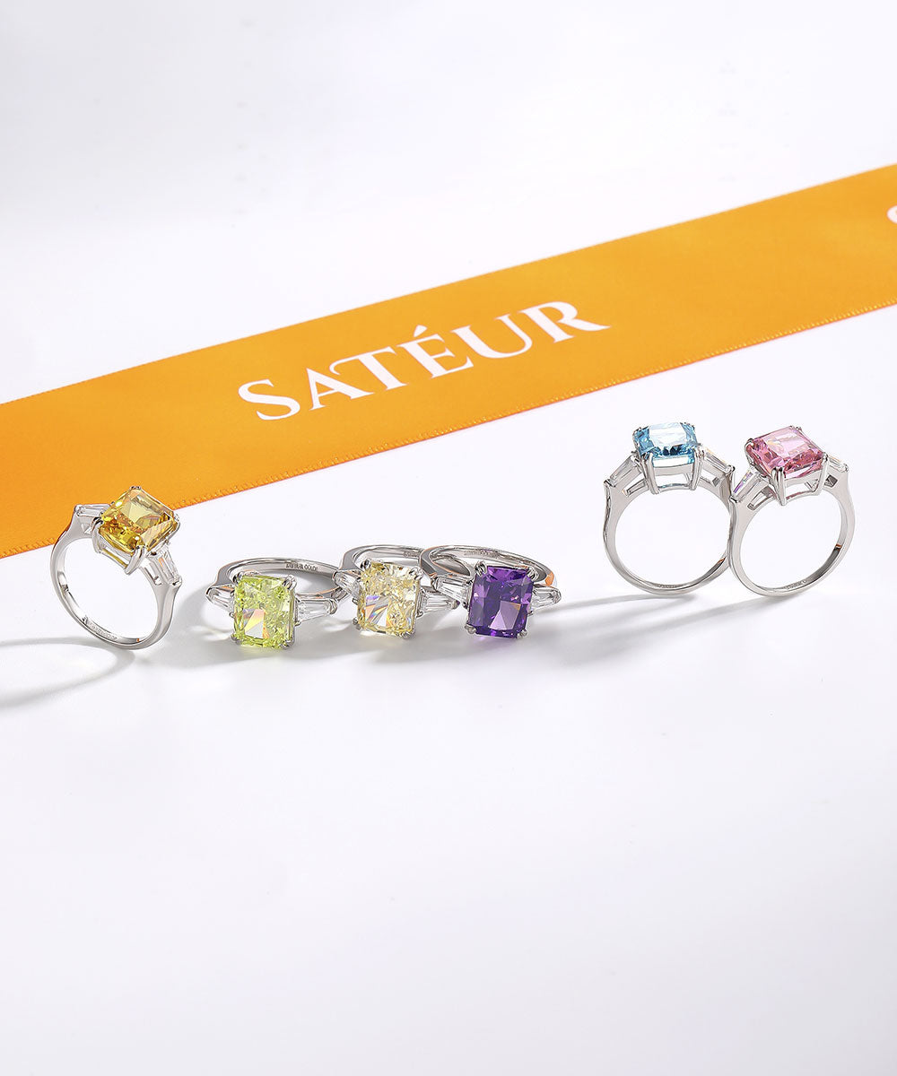 Satéur Colorée Snow Cut® Ring
