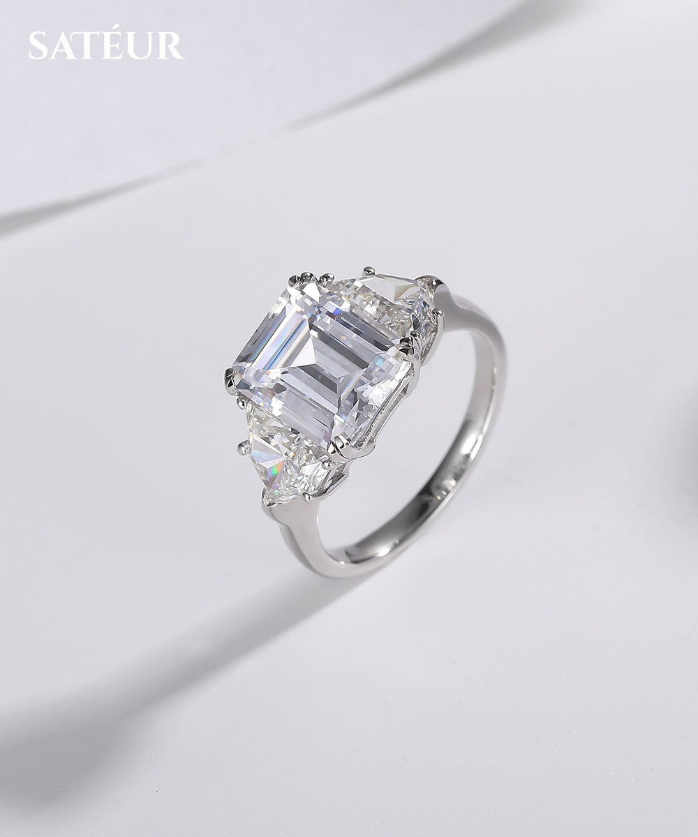 Satéur Chef-d'oeuvre Diamond Ring™, 18K White Gold