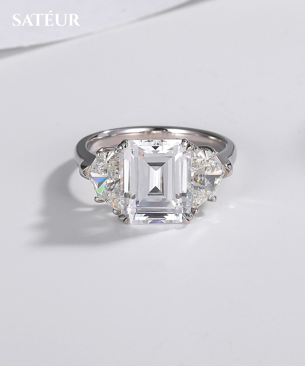 Satéur Chef-d'oeuvre Diamond Ring™, 18K White Gold