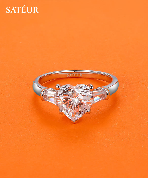 Satéur Amour Éternel Diamond Ring™, 18K White Gold