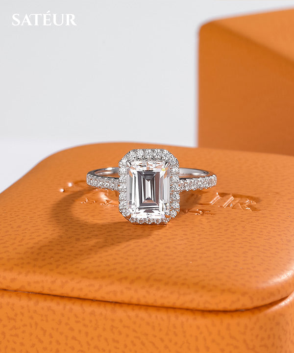 Satéur 1926 Attelée Diamond Ring™, 18K White Gold
