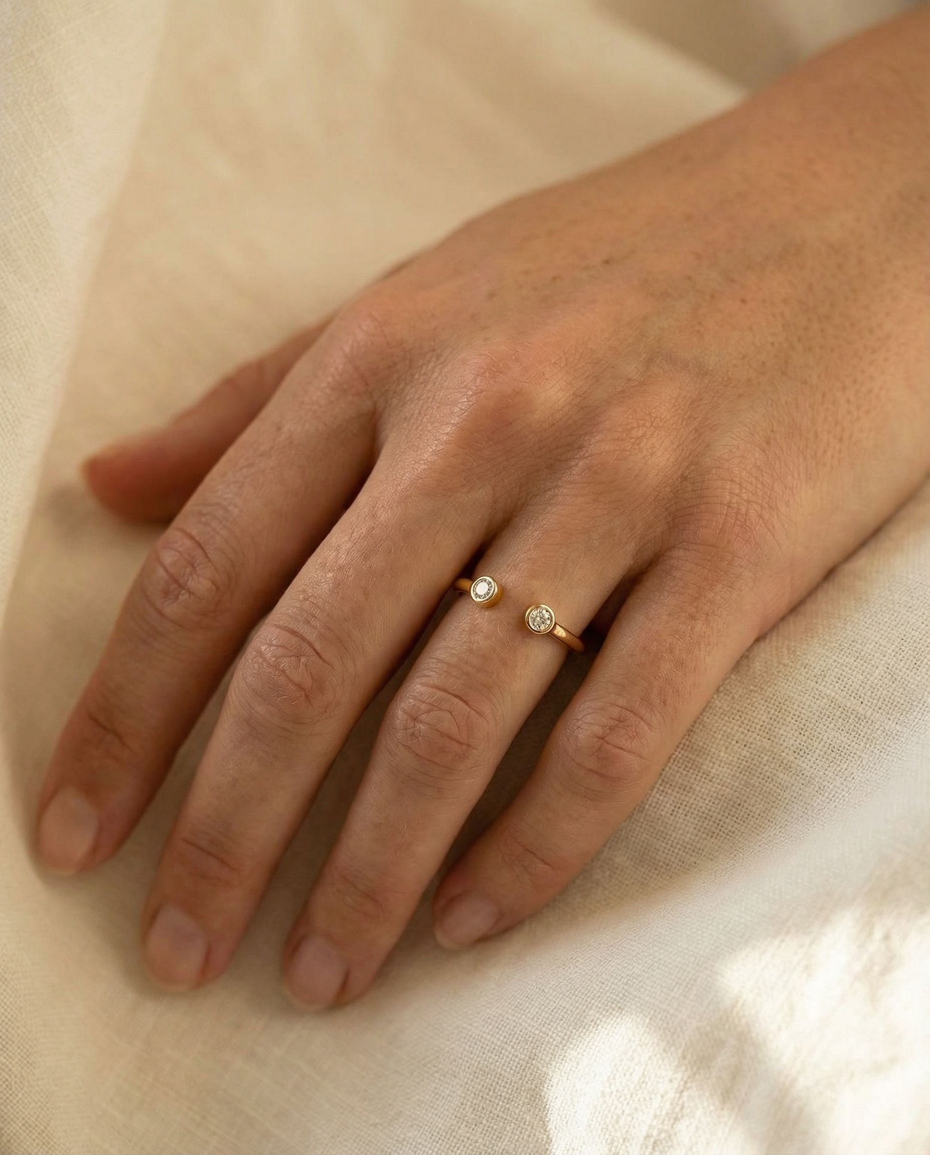 Satéur Passage Diamond Ring™, 10K Solid Gold — image 5