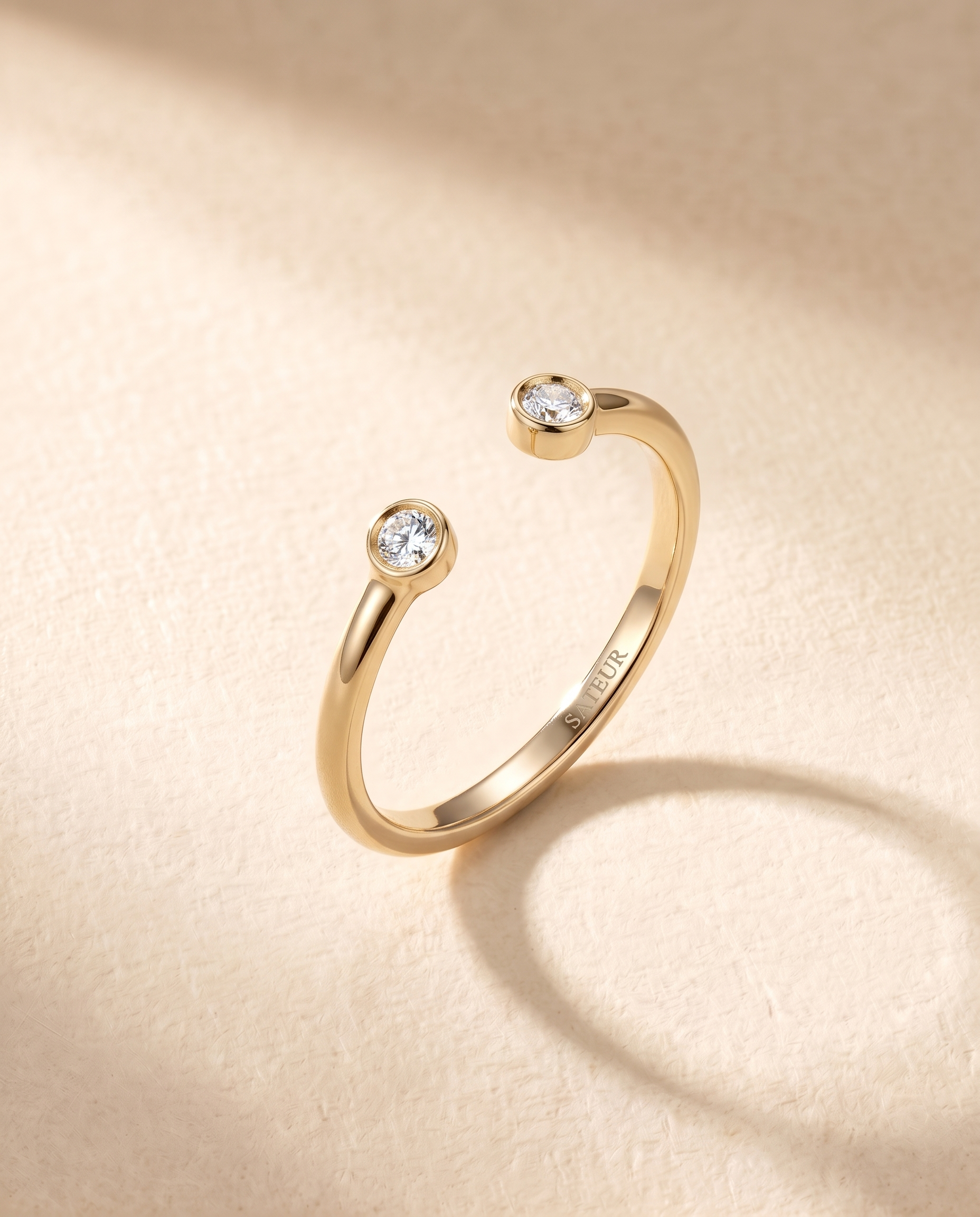 Satéur Passage Diamond Ring™, 10K Solid Gold — image 10