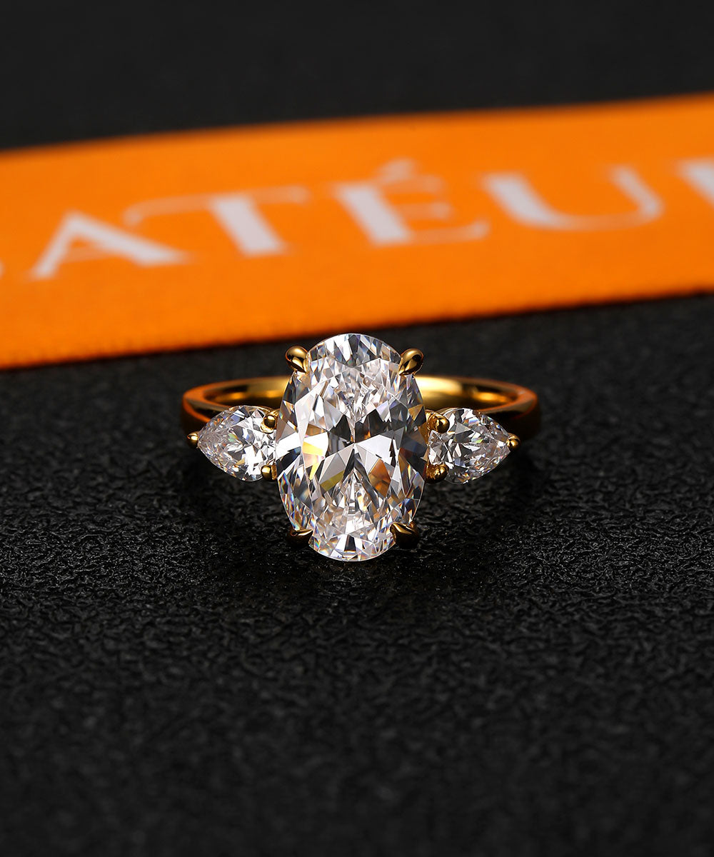 Satéur Renaissance d'Or Diamond Ring™, 18K Gold