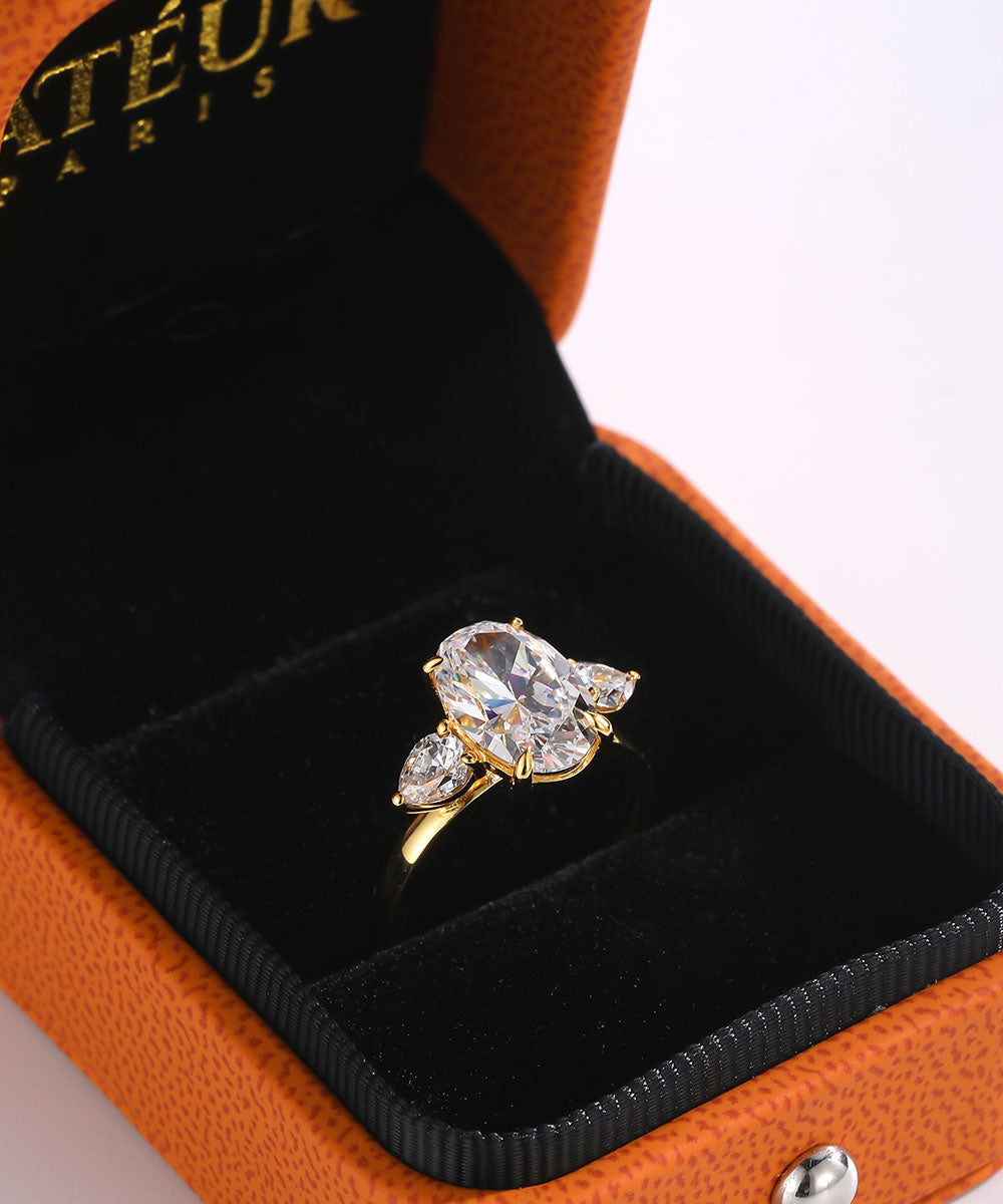 Satéur Renaissance d'Or Diamond Ring™, 18K Gold