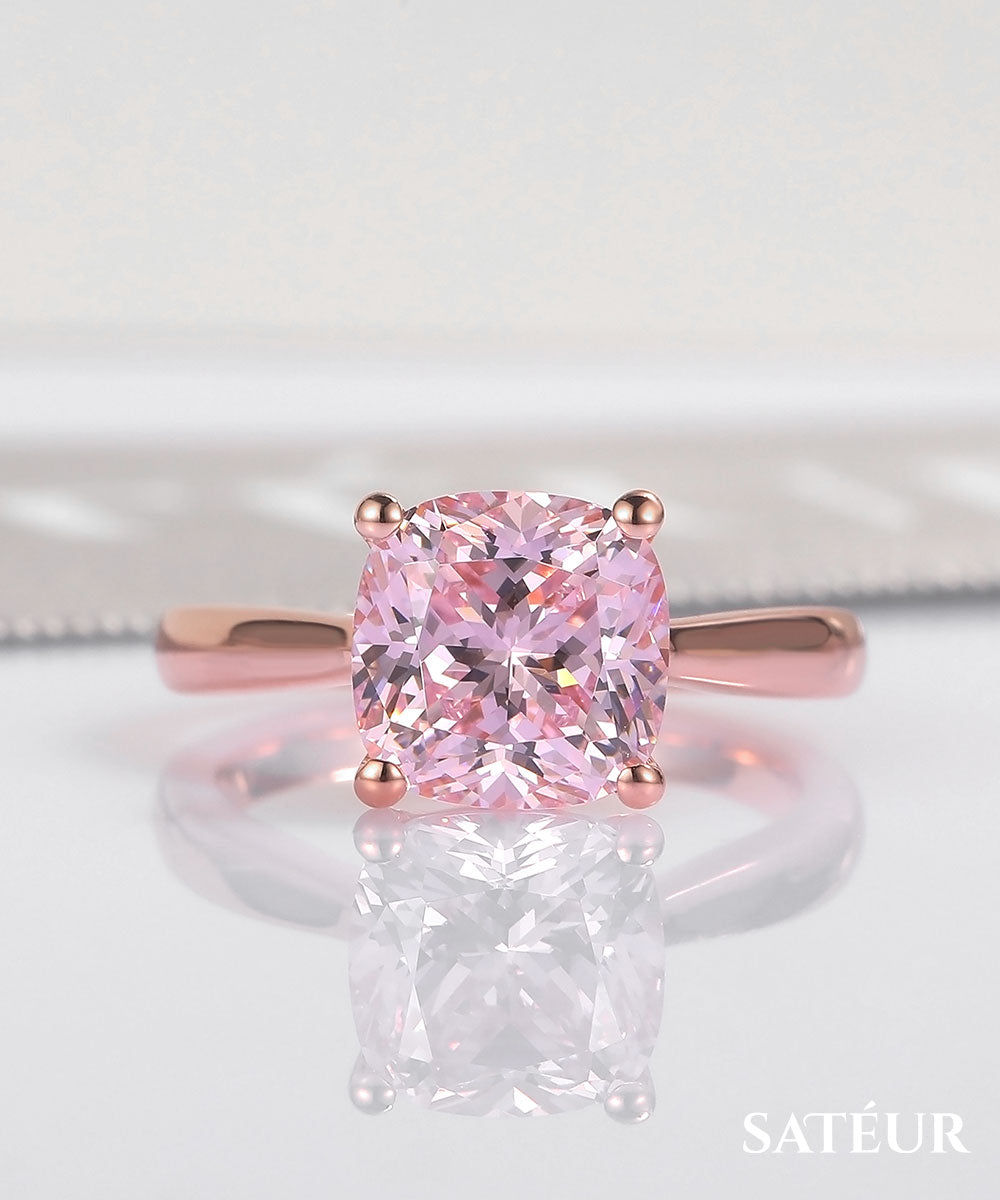 Satéur Rosé Roi Destinée Diamond Ring™, 18K Rose Gold
