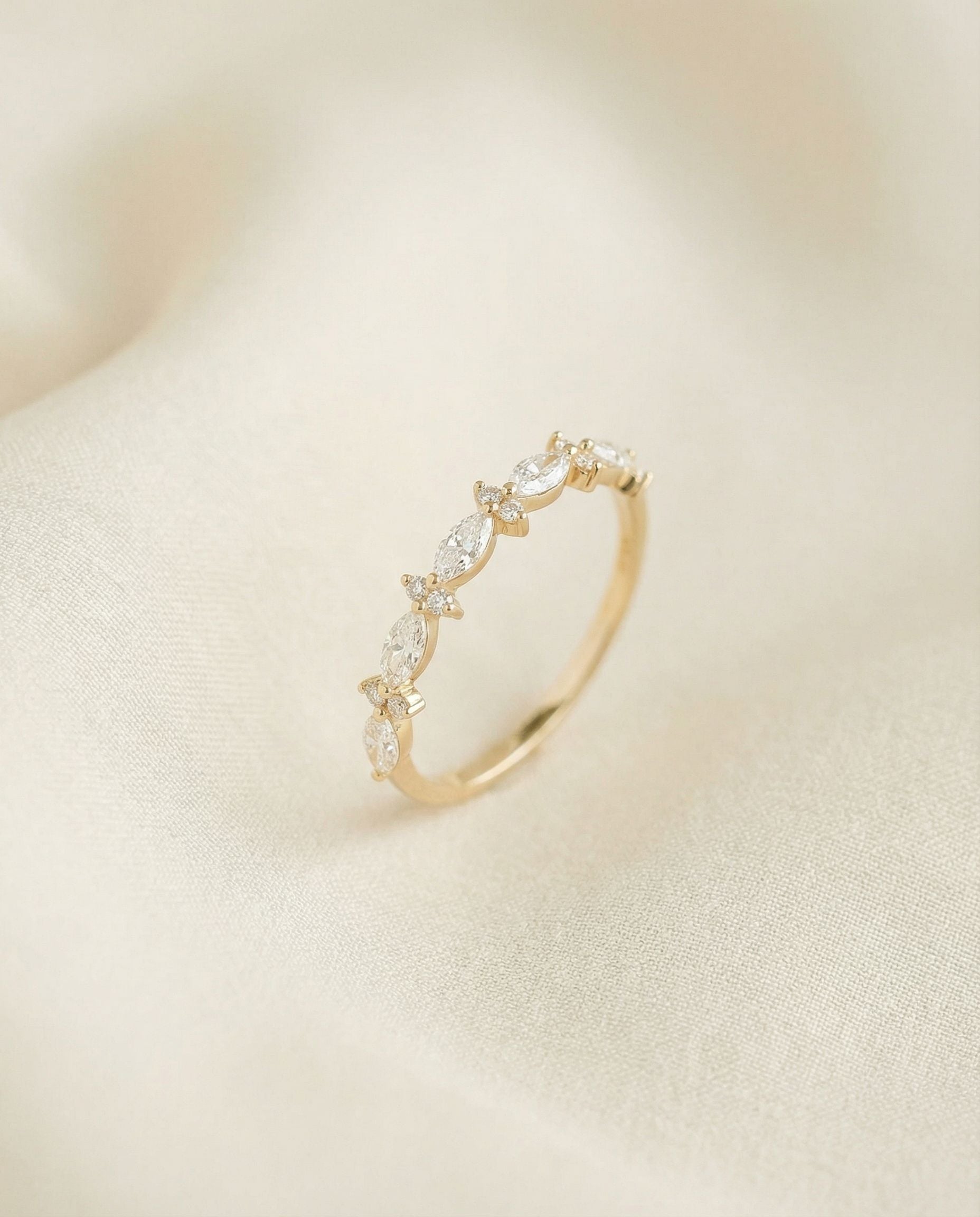 Satéur Vigne Diamond Ring™, 14K Solid Gold — image 3