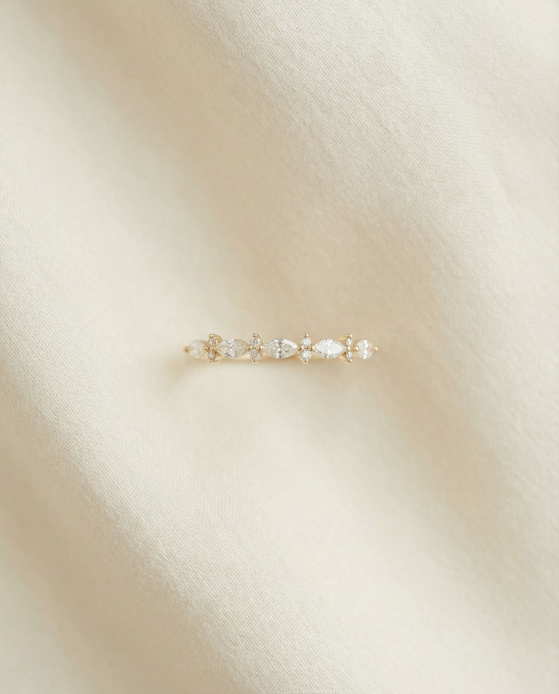 Satéur Vigne Diamond Ring™, 14K Solid Gold — image 4