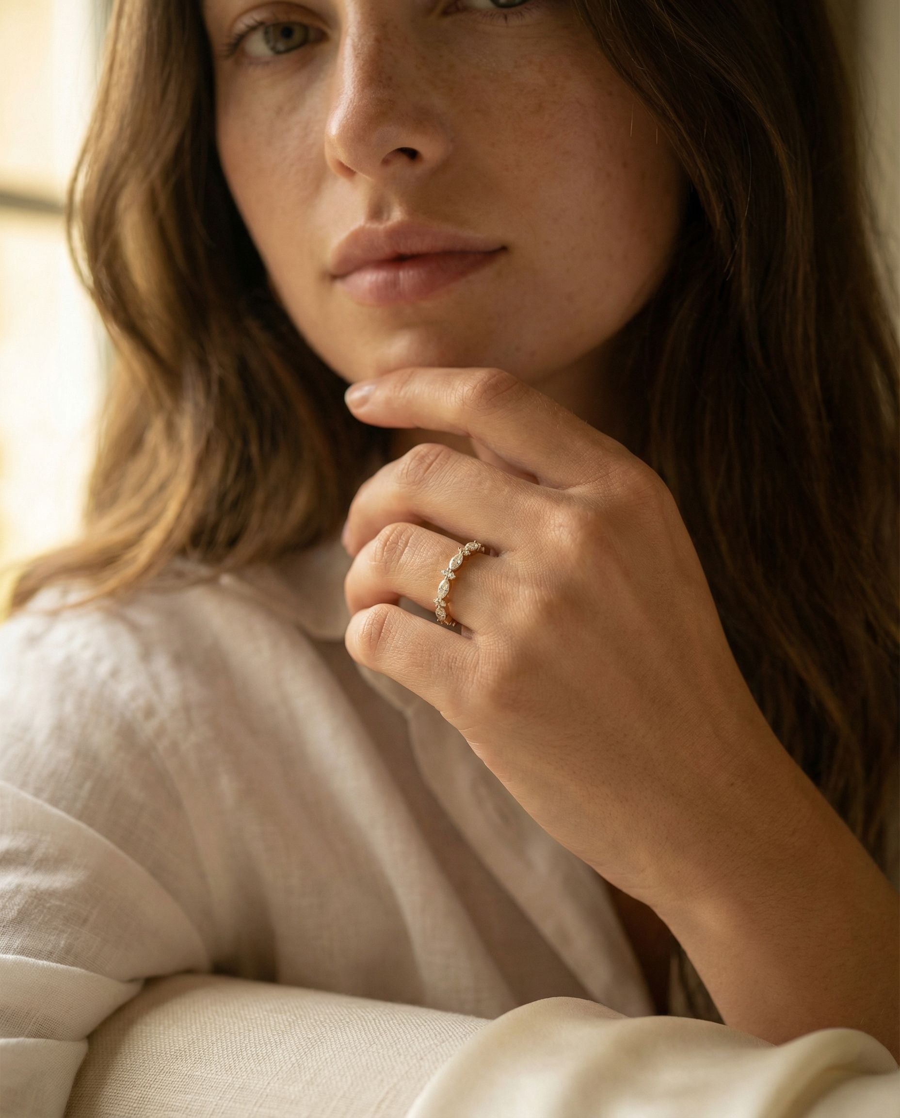 Satéur Vigne Diamond Ring™, 14K Solid Gold — image 6