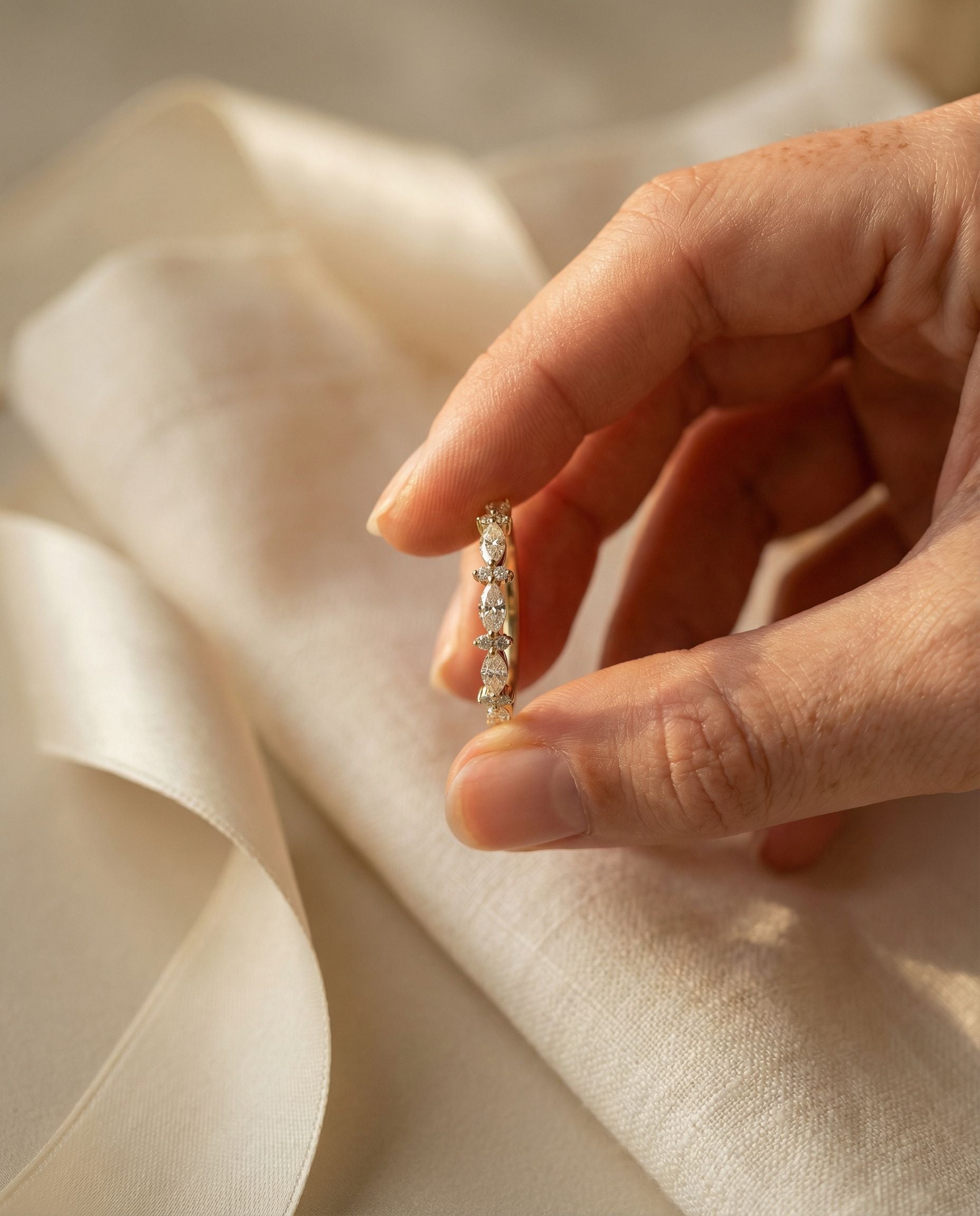 Satéur Vigne Diamond Ring™, 14K Solid Gold — image 8