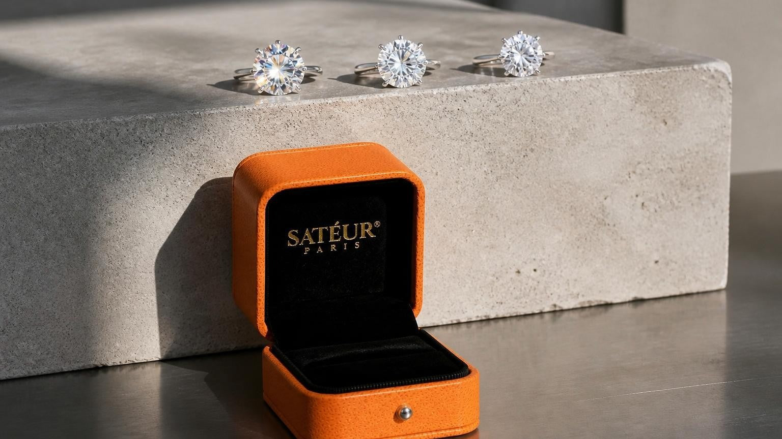 3 carat moissanite vs diamond — editorial comparison