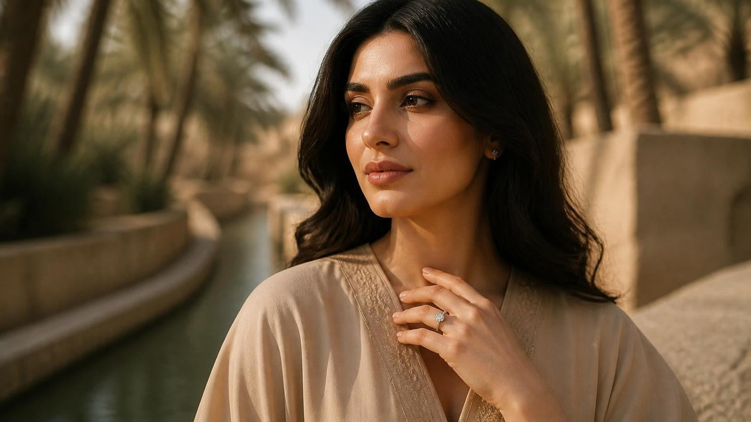 Best engagement rings in Al Ain — Satéur Destinée Ring at Al Ain Oasis