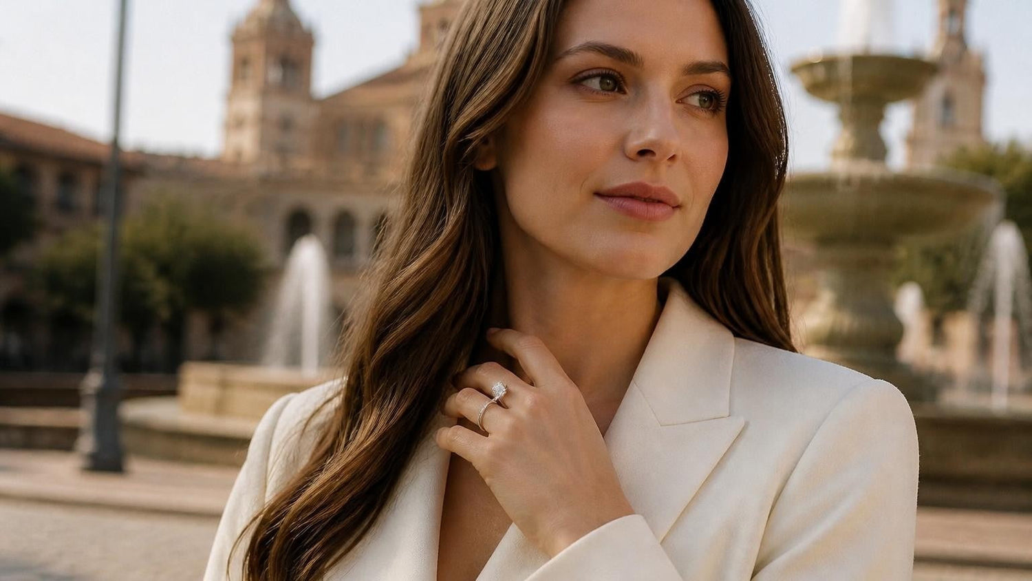 Best engagement rings in Kansas City — Satéur Destinée Ring at Country Club Plaza
