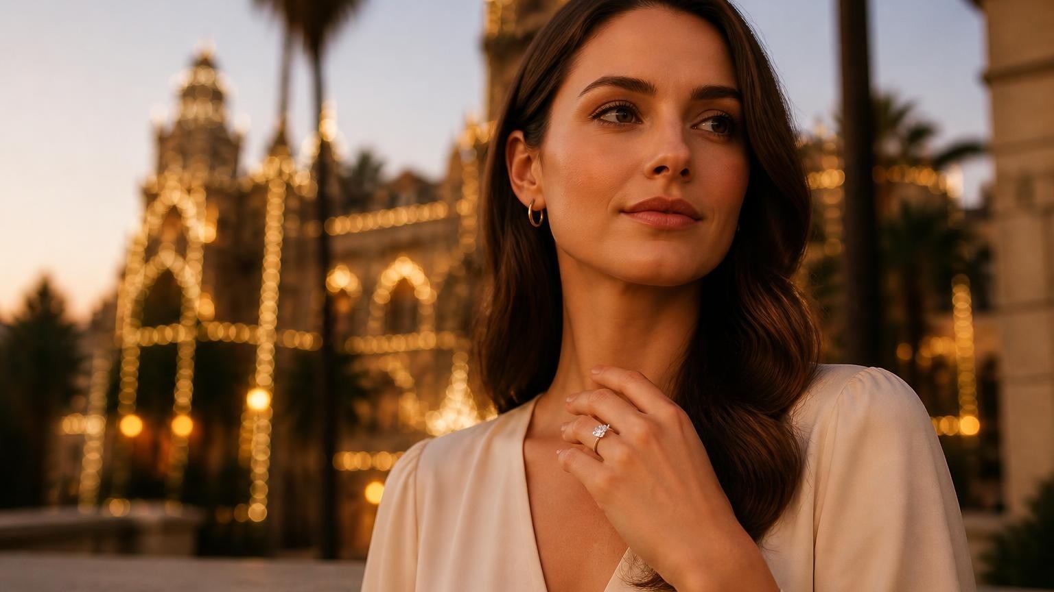 Best engagement rings in Riverside — Satéur Destinée Ring at Mission Inn