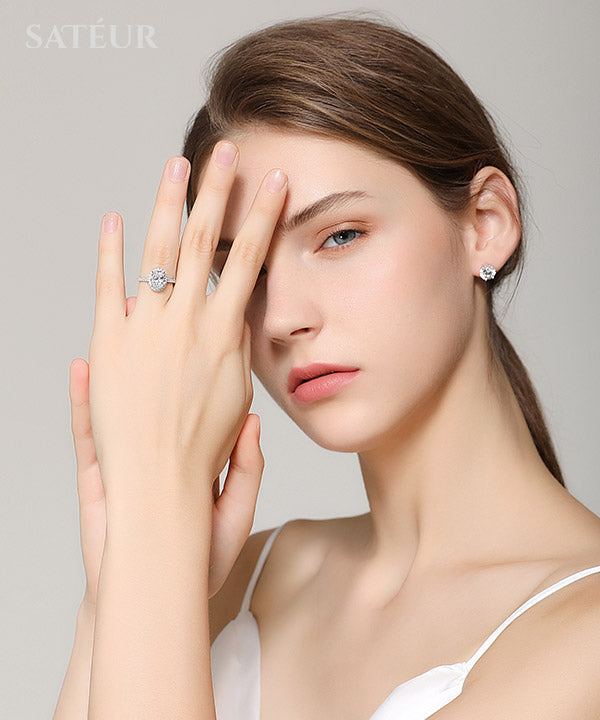 Satéur Éternelle Diamond Ring™, 18K White Gold