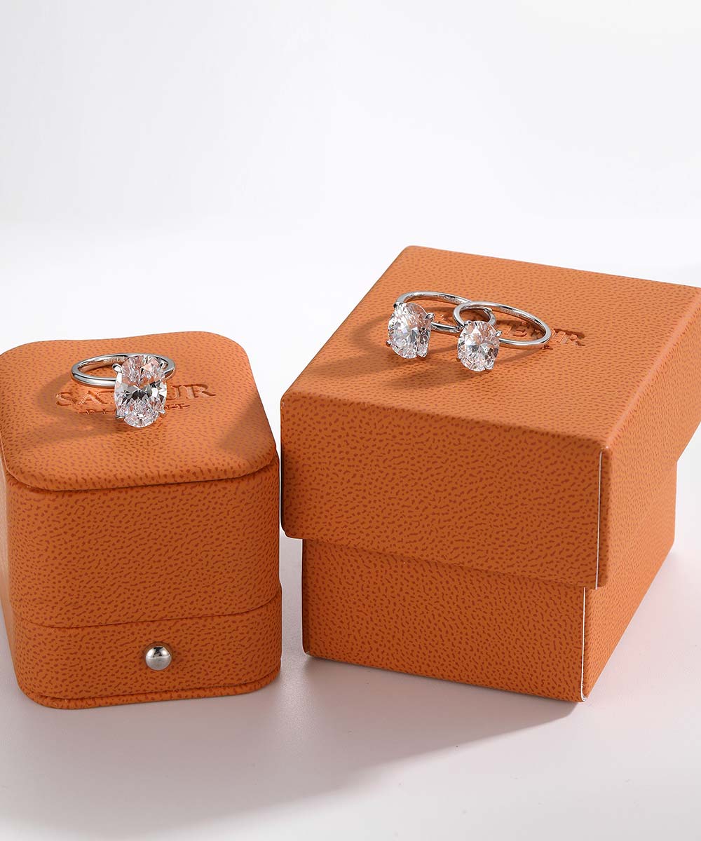 Satéur Légence Diamond Ring™, 18K White Gold