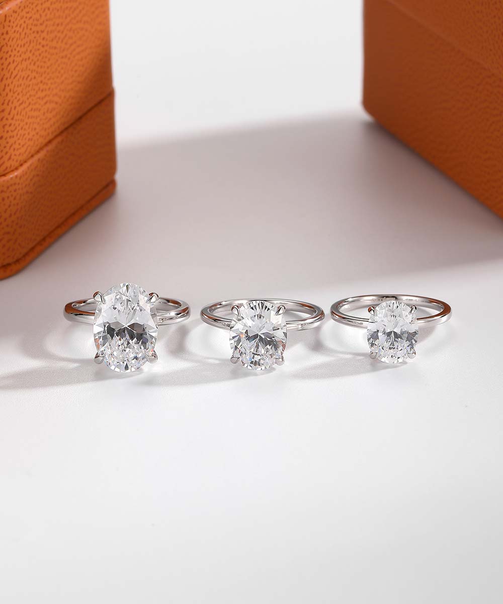Satéur Légence Diamond Ring™, 18K White Gold