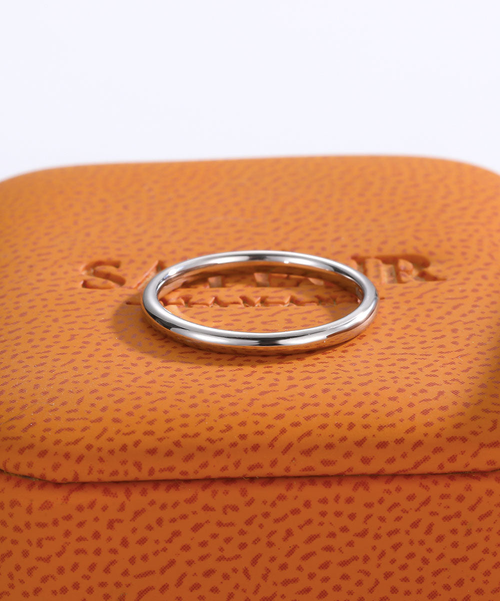 Satéur Empiler 1874 Diamond Ring™, 18K White Gold
