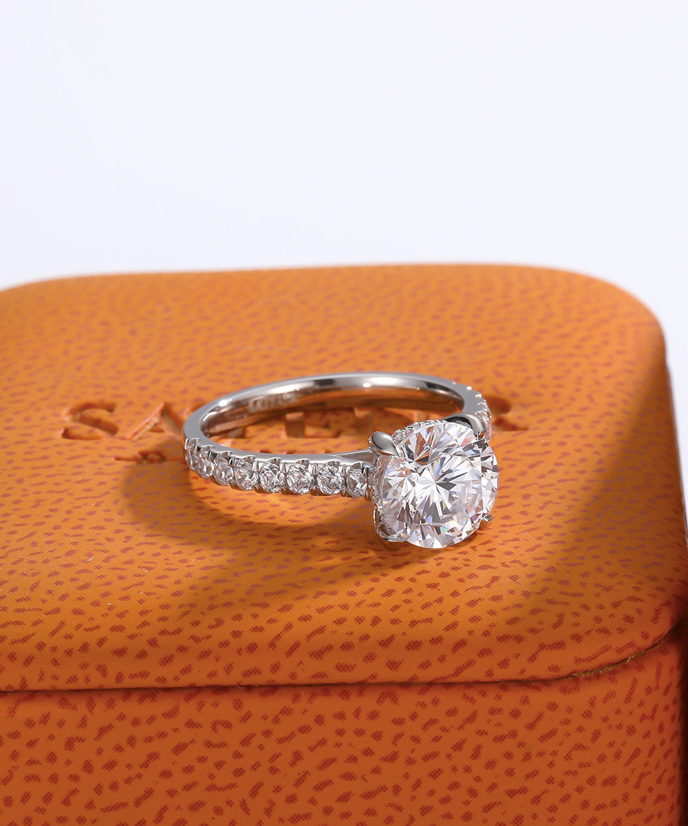 Satéur Destinée 1874 Diamond Ring™, 18K White Gold