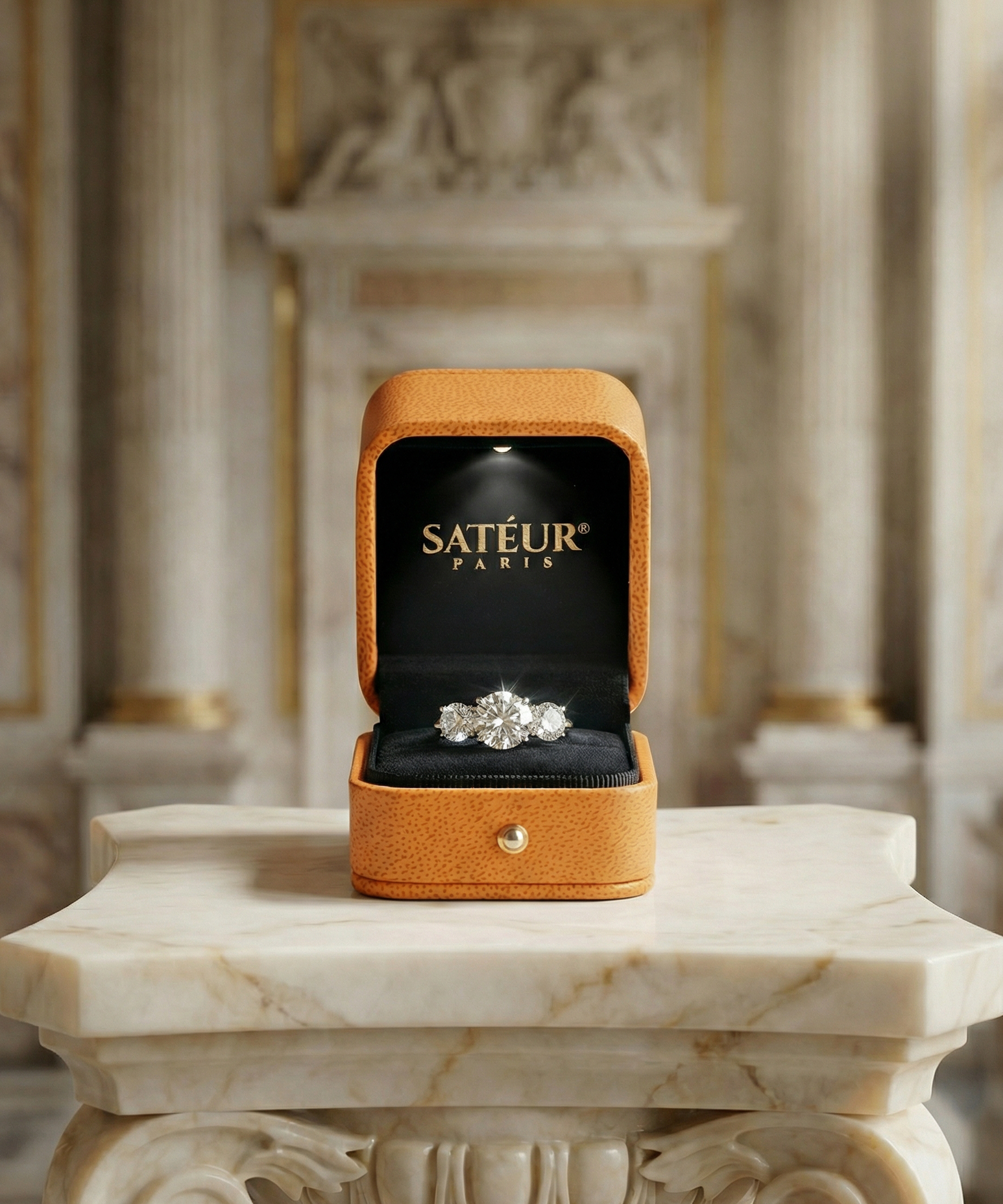 Satéur Tri-pierre Ring™