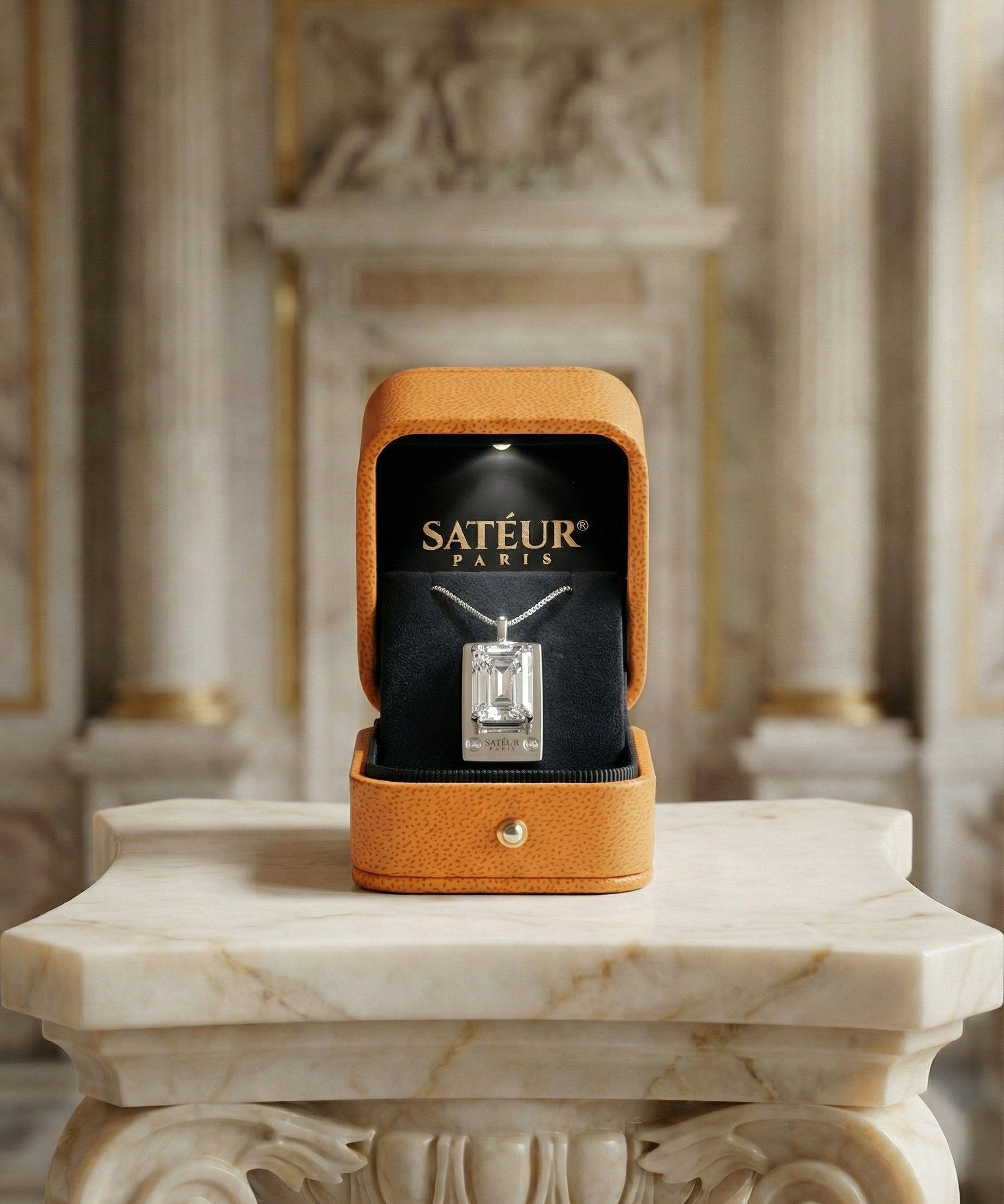 Satéur Parisian Treasure® Emerald 925 Necklace