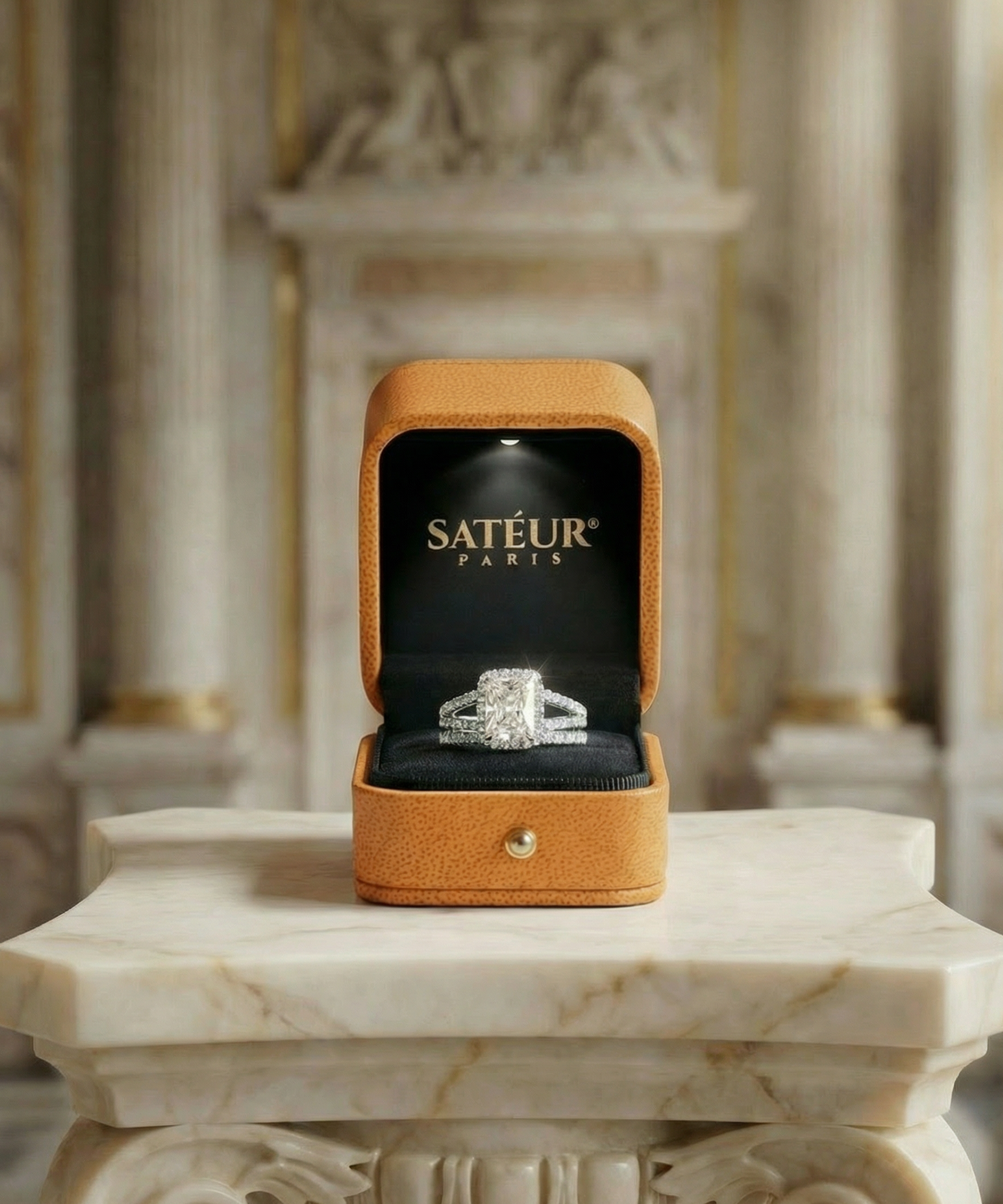 Satéur Radieux Wedding Ring Set™