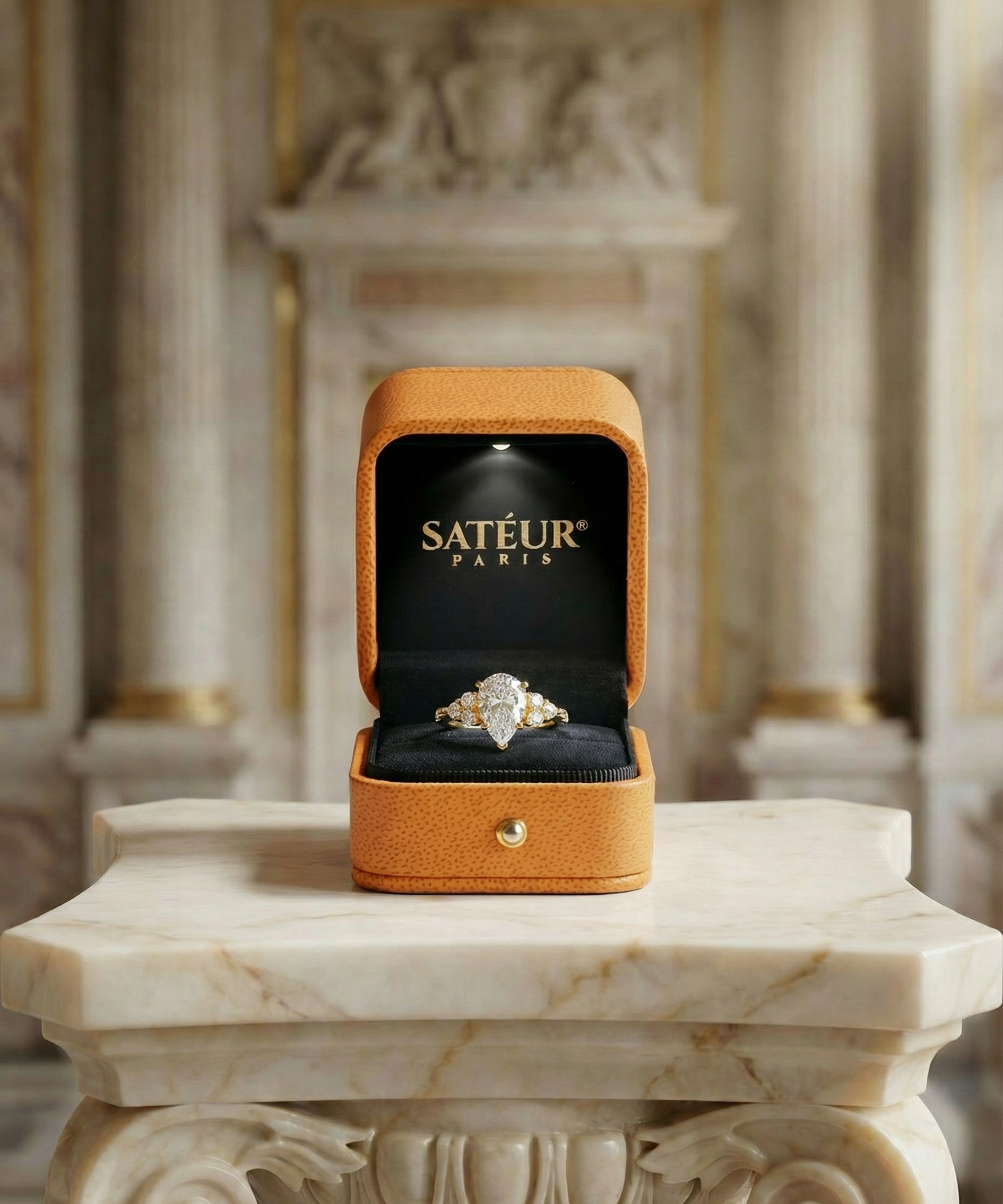 Satéur D’or Palais Perlé Ring™