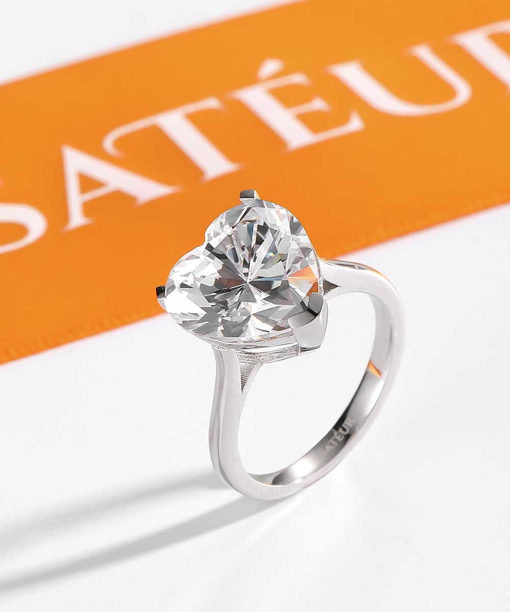 Satéur L'Amour Diamond Ring™, 18K White Gold