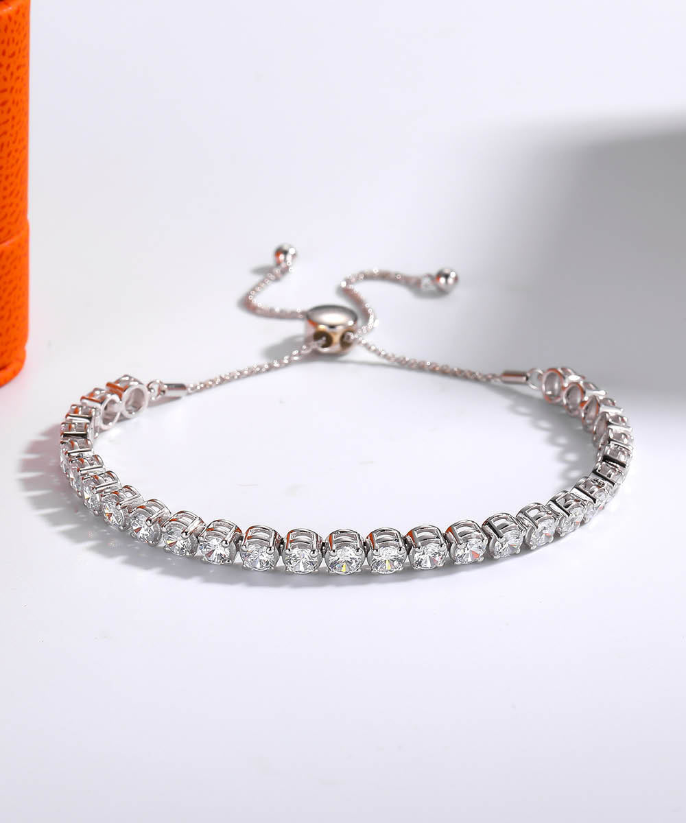 Satéur Destinée Secrète Diamond Bracelet™, 18K White Gold