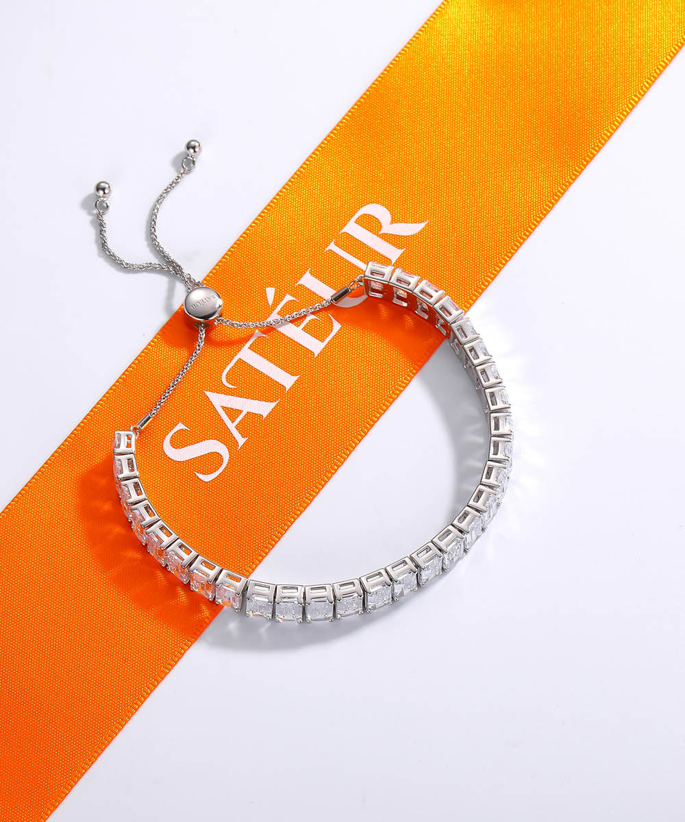 Satéur Coffre au Trésor Diamond Bracelet™, 18K White Gold