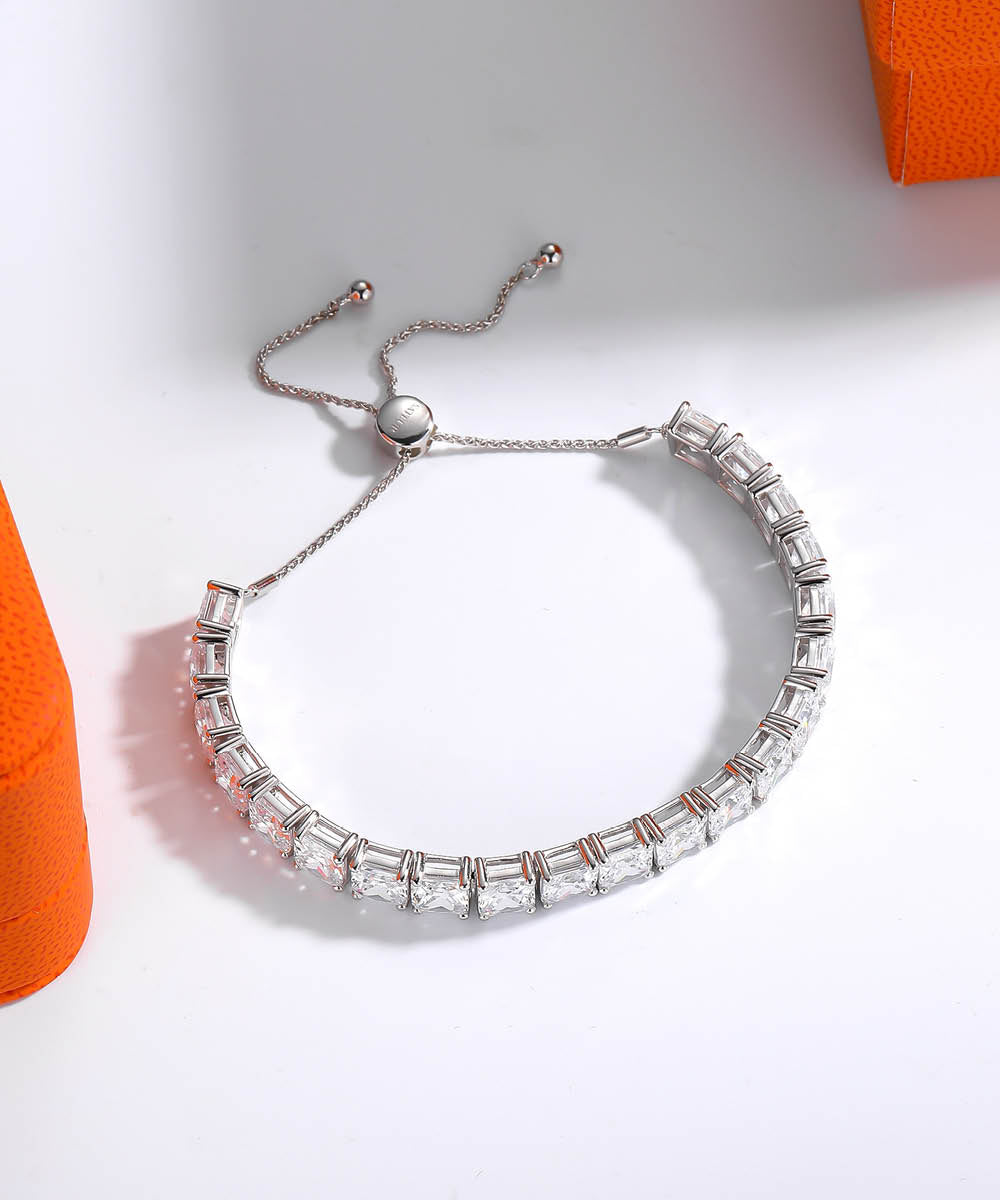 Satéur Promesse Diamond Bracelet™, 18K White Gold