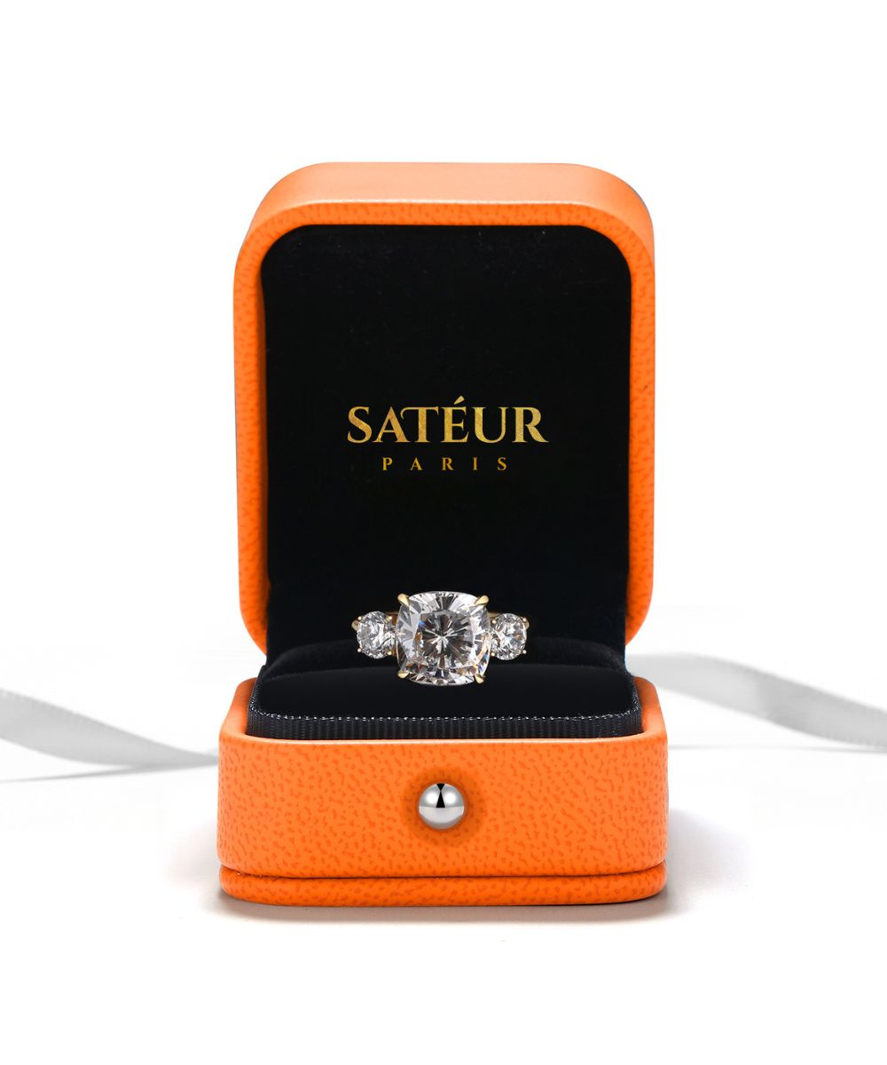 Bague Satéur Renaissance Dorée™