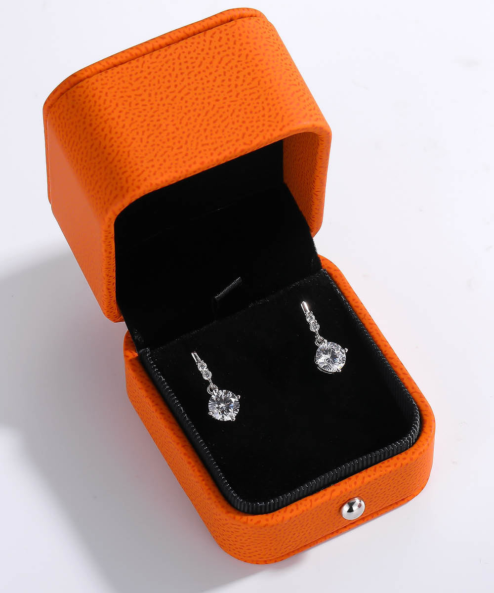 Satéur Il Neige Diamond Earrings™, 18K White Gold