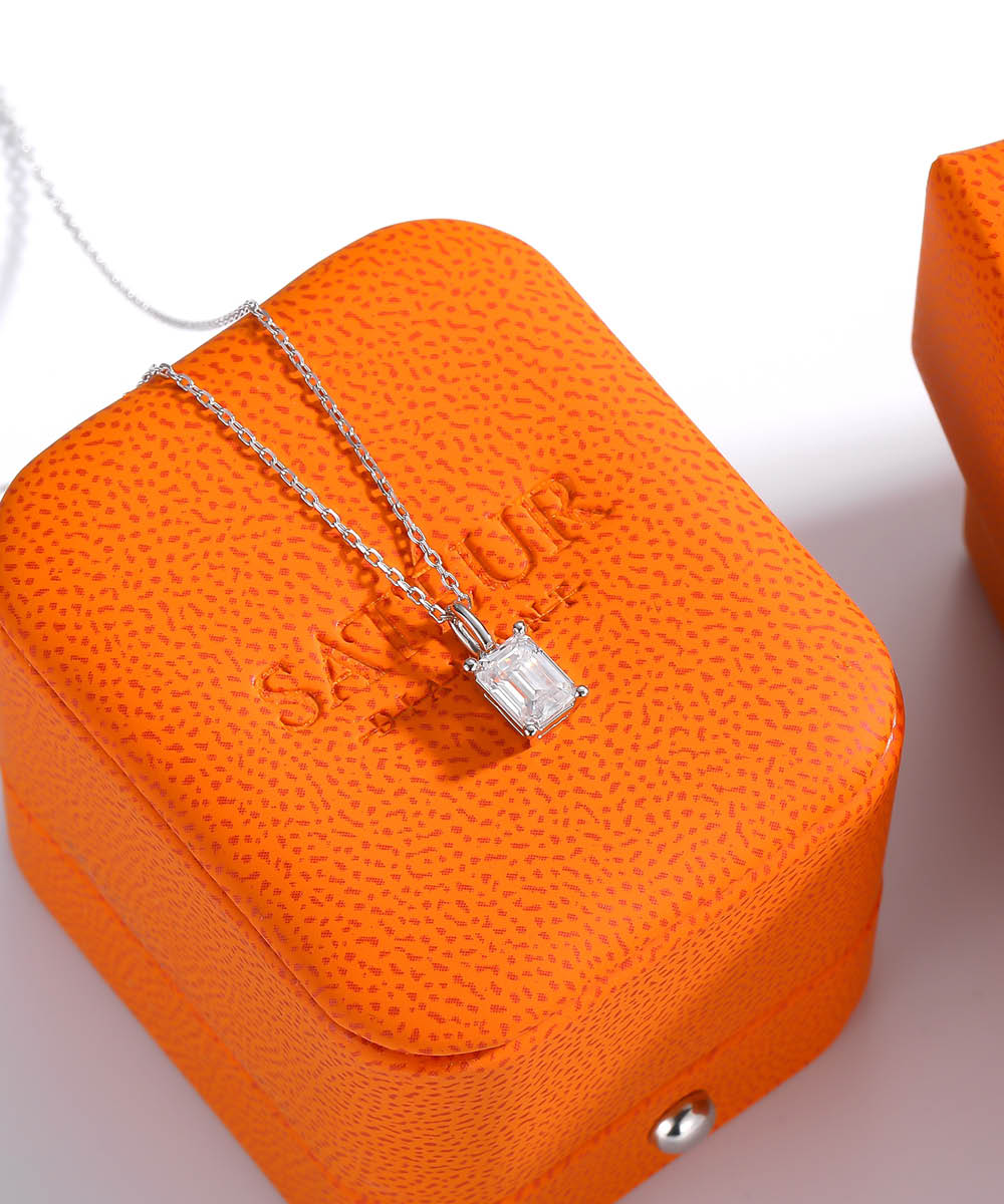 Satéur Coffre au Trésor Diamond Necklace™, 18K White Gold