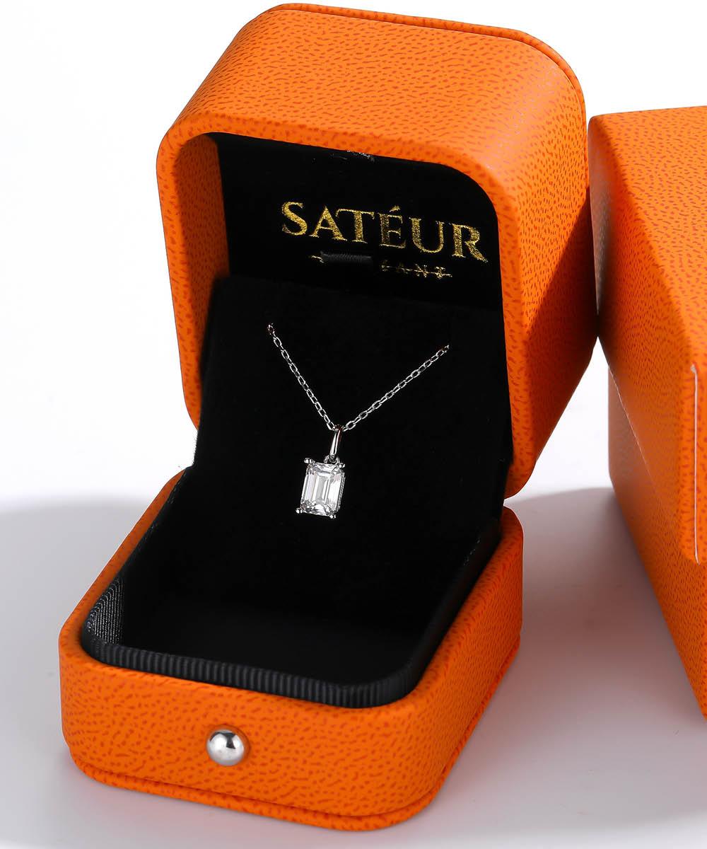 Satéur Coffre au Trésor Diamond Necklace™, 18K White Gold