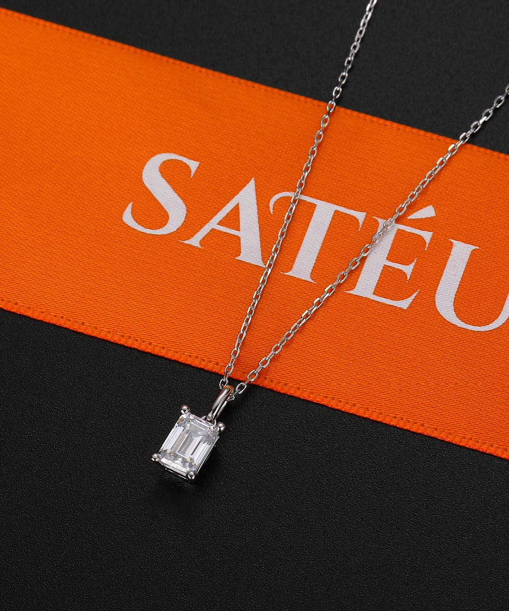 Satéur Coffre au Trésor Diamond Necklace™, 18K White Gold