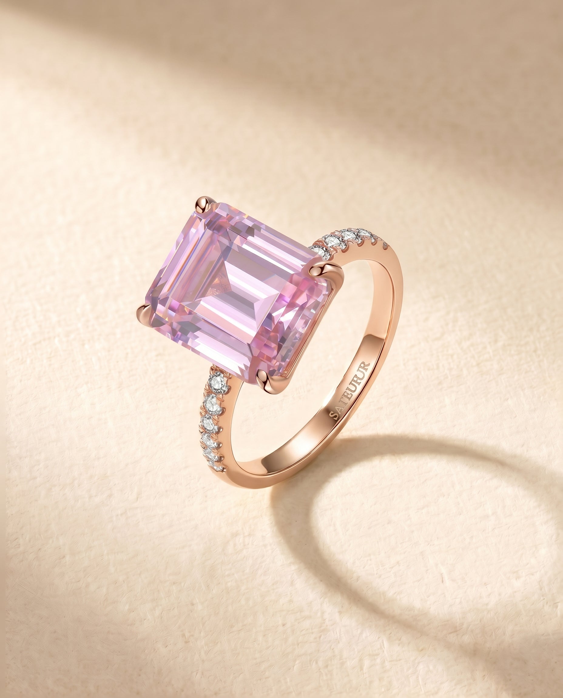 Satéur Rosé Cristal Ring™