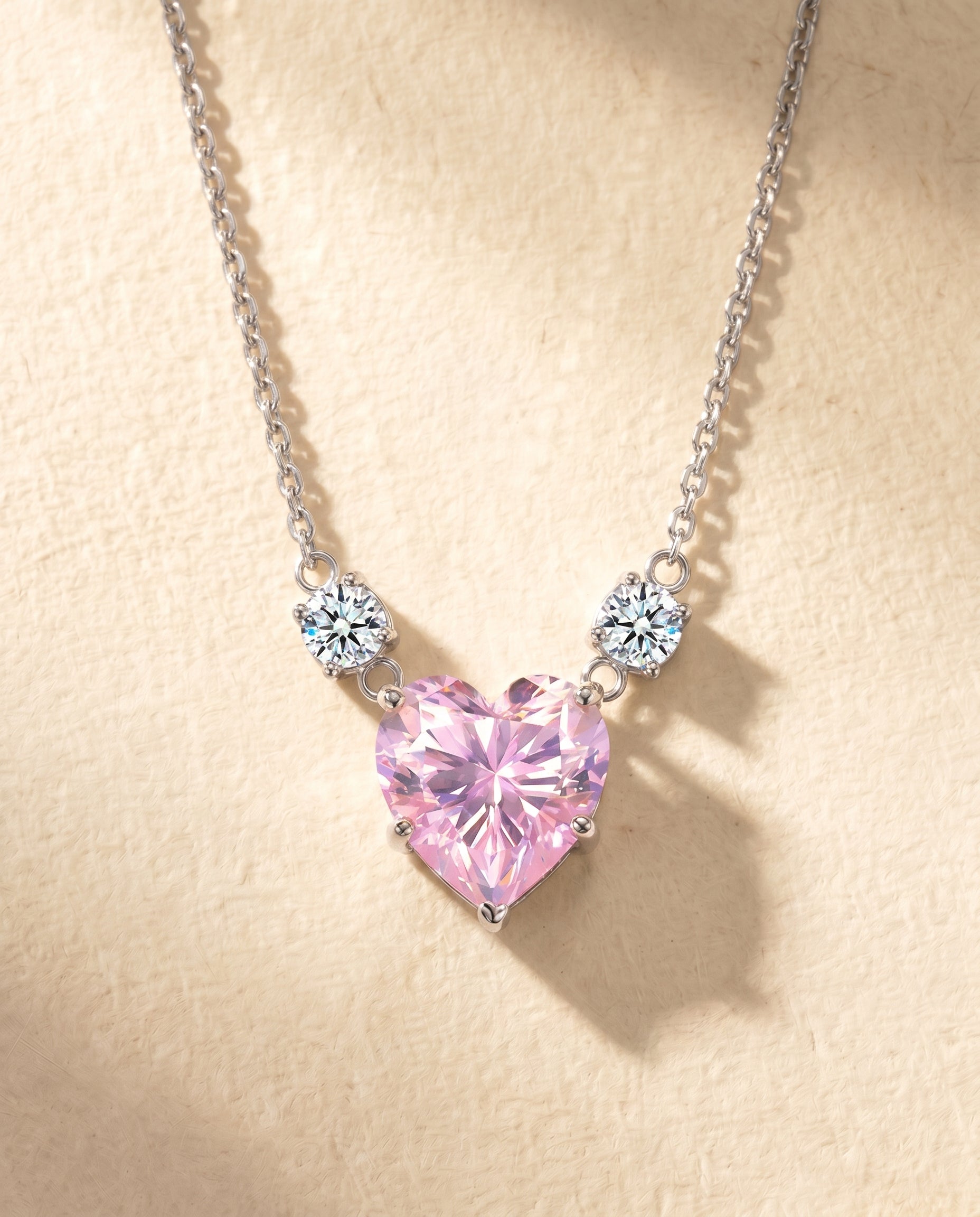 Satéur Rose Cuore necklace