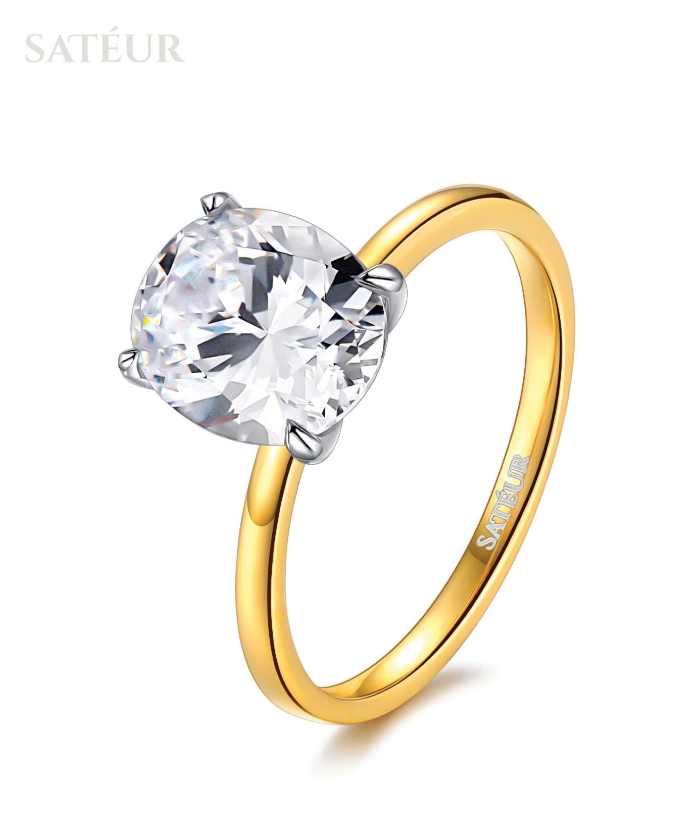 Satéur Aurous Gold Magra Diamond Ring™, 18K Gold
