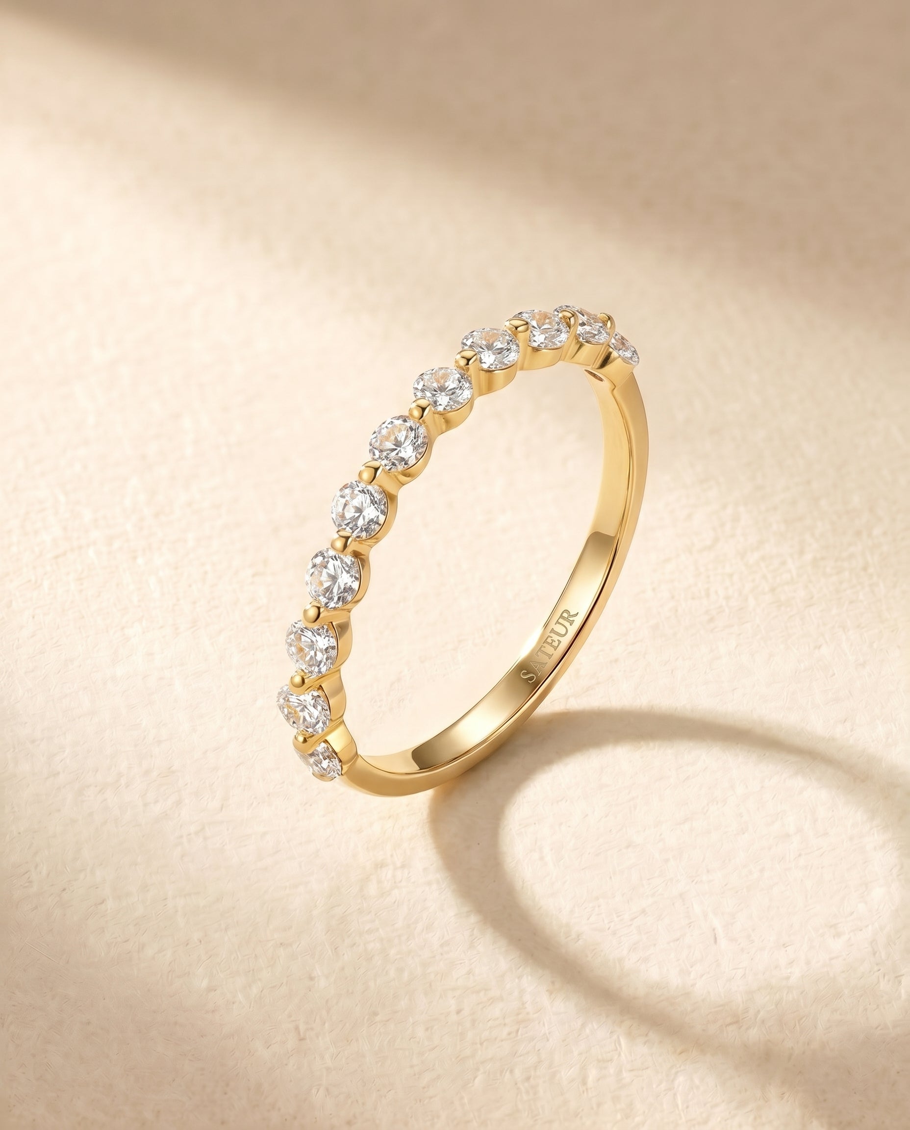Satéur Aurous Gold Brillantezza Ring™